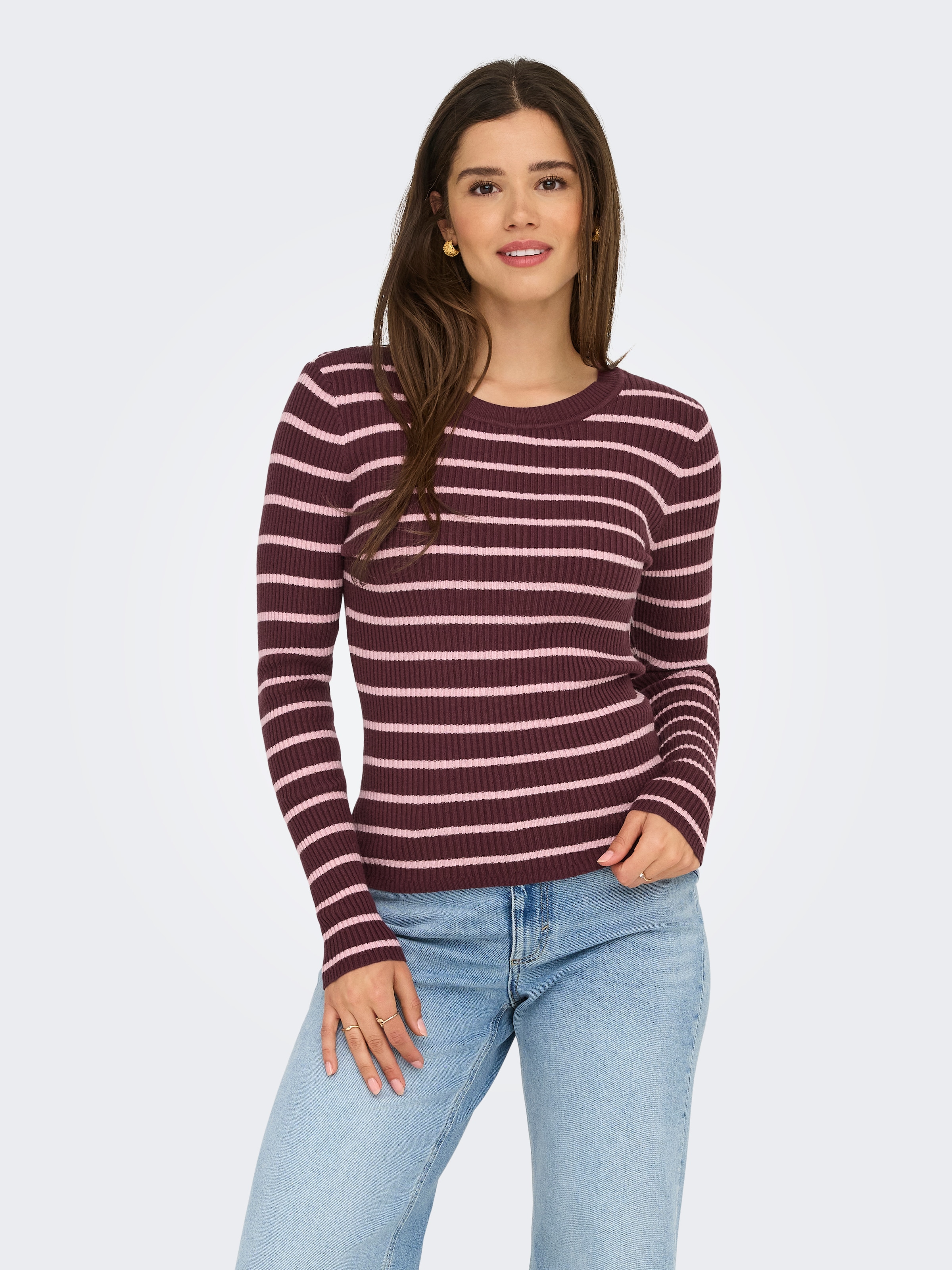 ONLY Strickpullover "ONLLOUISA L/S PULLOVER KNT NCA" günstig online kaufen