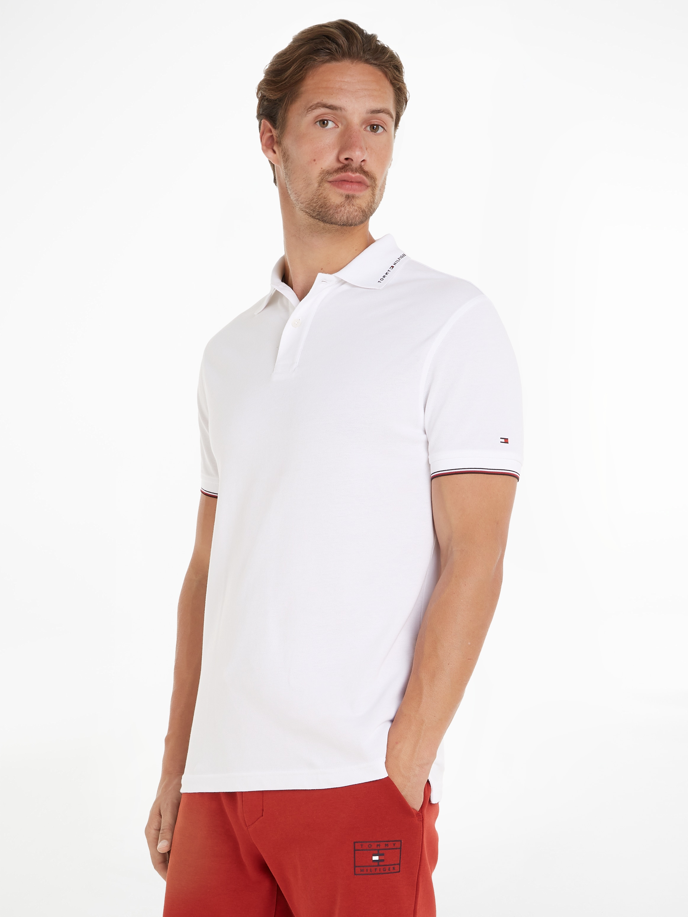 Tommy Hilfiger Poloshirt "TOMMY FLAG TIPPED REG POLO"