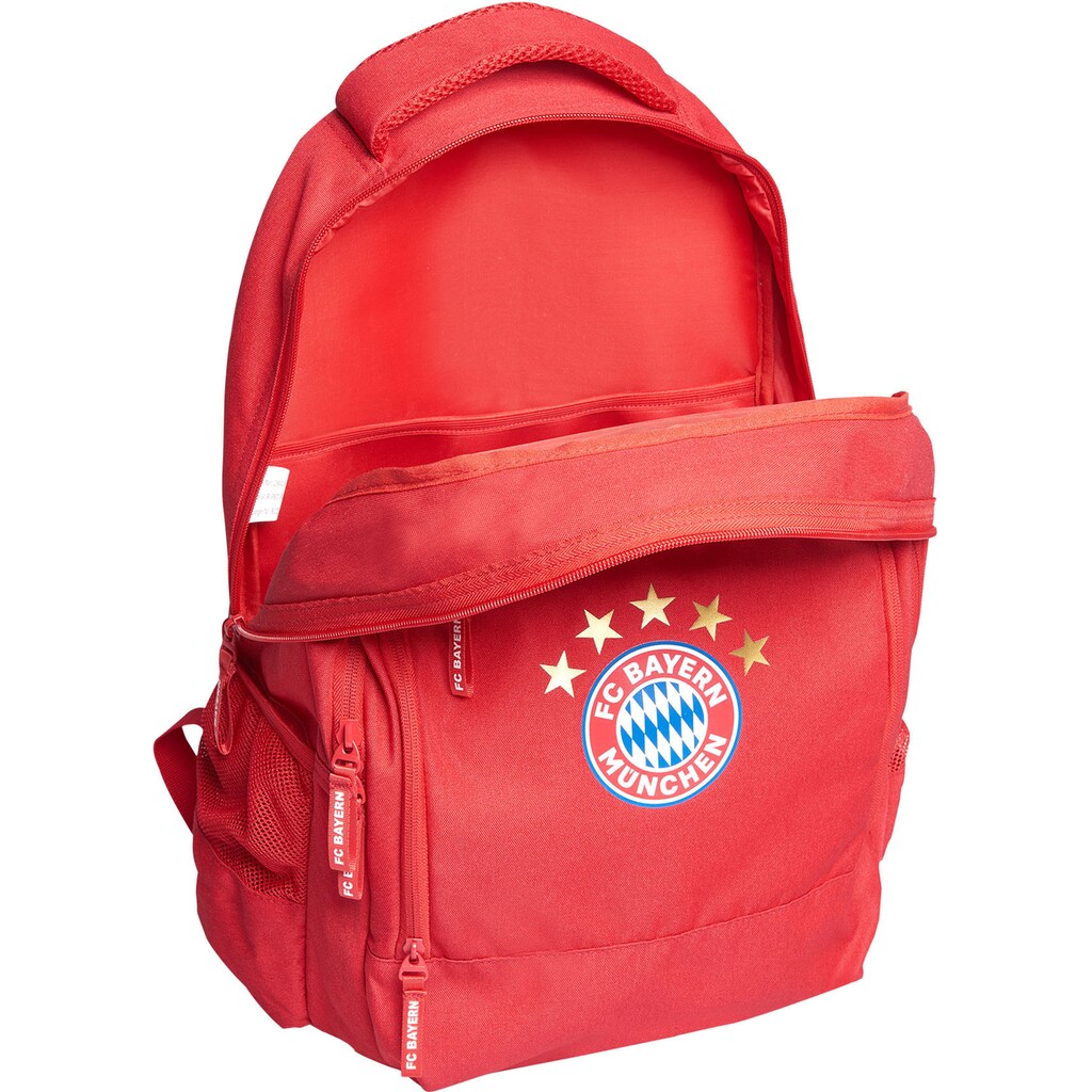 FC Bayern Schulrucksack »FC Bayern München mit 5 Sterne Logo«