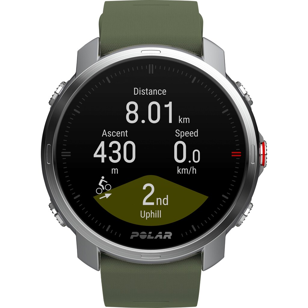 Polar Smartwatch »Grit X Outdoor-Multisportuhr, Größe M/L«