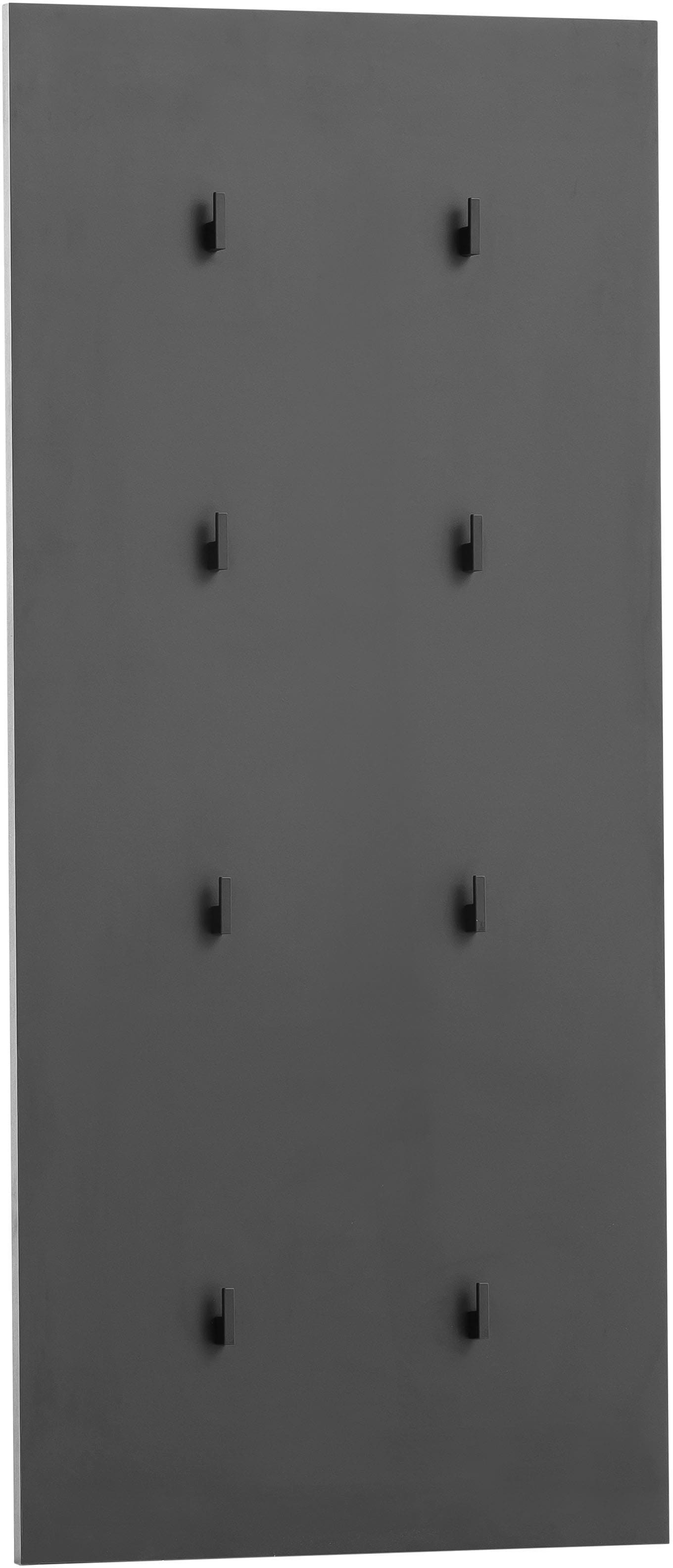 welltime Garderobenpaneel "Alexa, Hakenpaneel, Made in Germany, B: 49 cm" Solide Verarbeitung - Dieses Produkt ist in Deutschland gefertigt