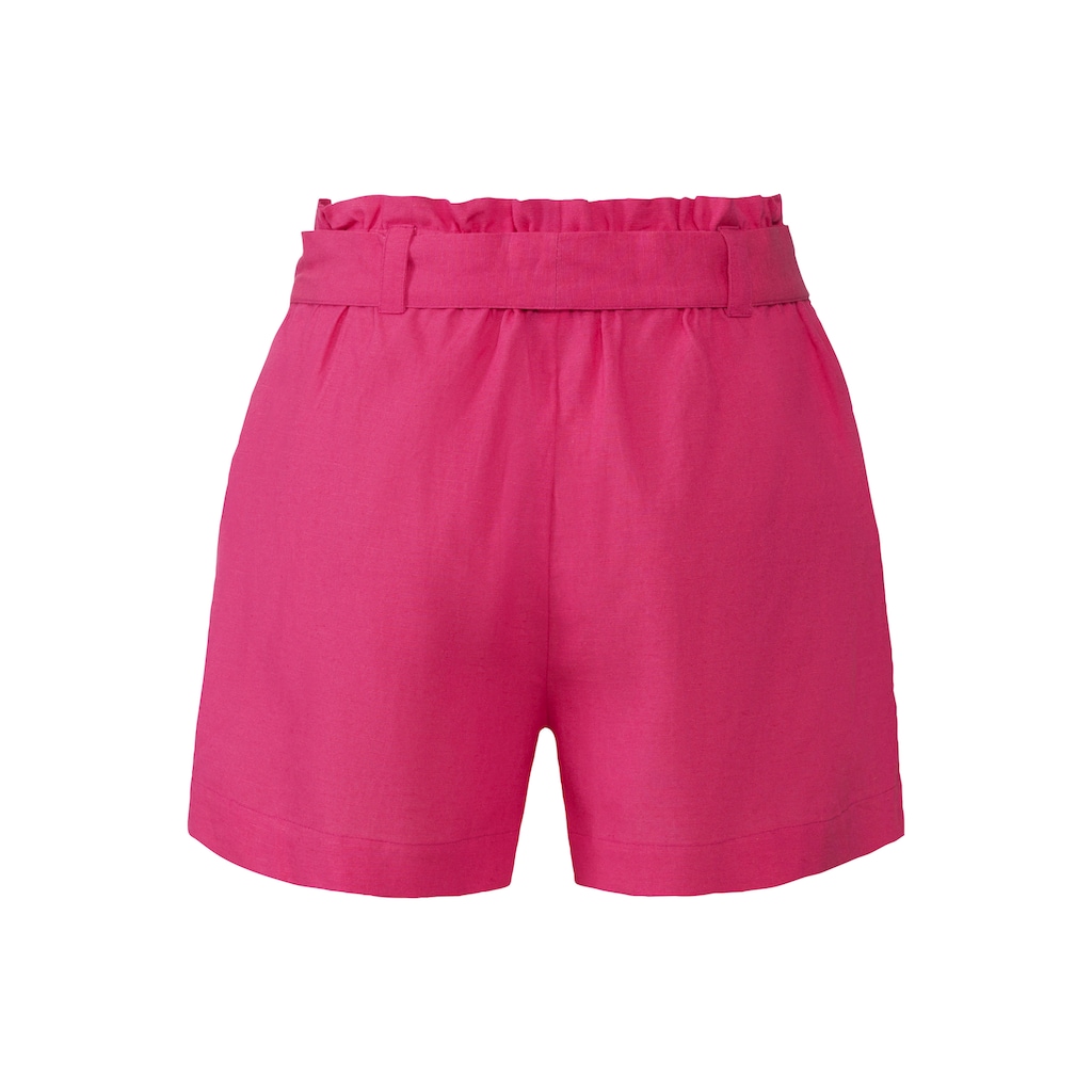 LASCANA Shorts, (mit Bindegürtel)