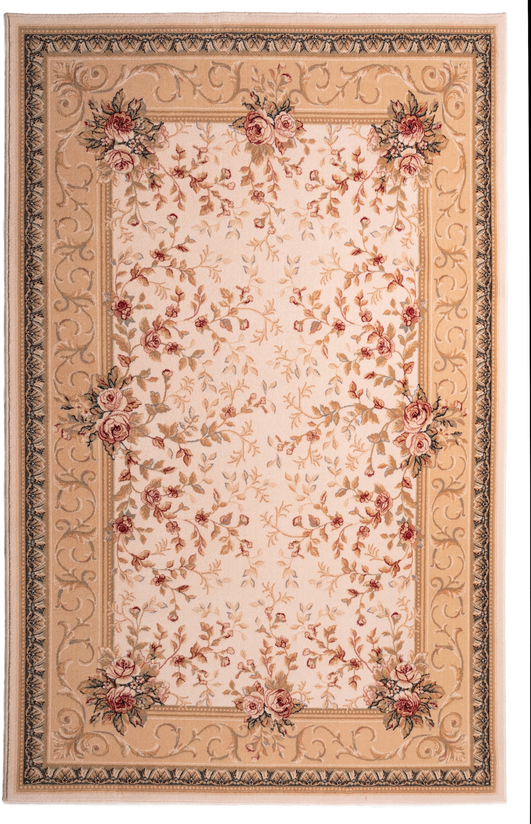 THEKO Wollteppich "Floresti 2637" rechteckig 10 mm Höhe reine Wolle, ideal günstig online kaufen