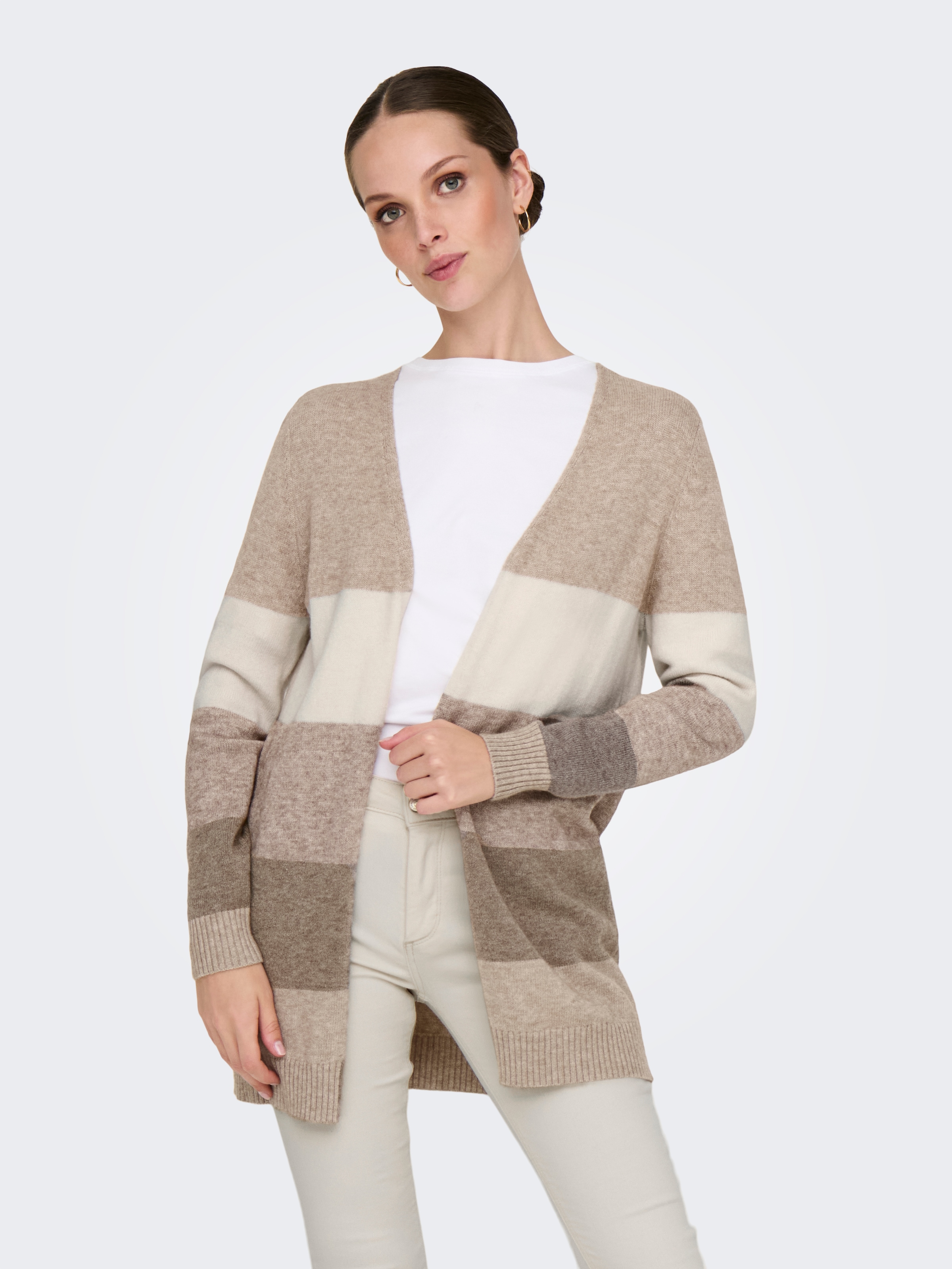 ONLY Strickjacke »ONLLESLY L/S OPEN CARDIGAN KNT NOOS«
