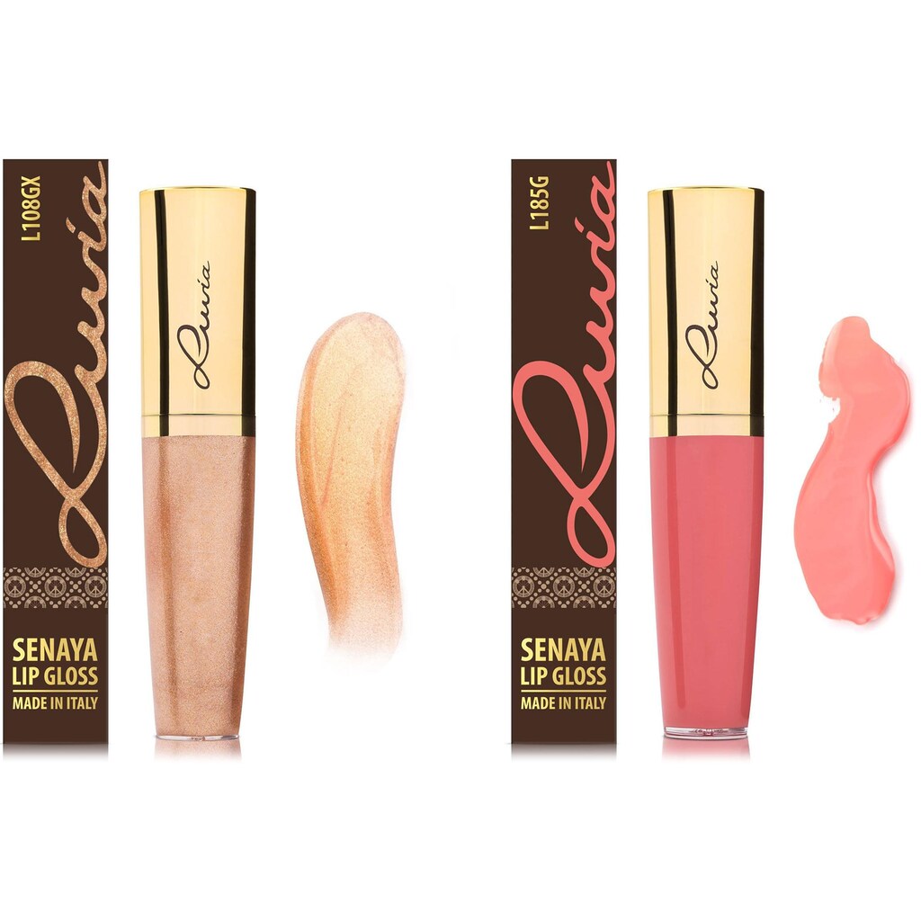 Luvia Cosmetics Lipgloss »Senaya Luxurious Colors«, (Set, 6 tlg.)