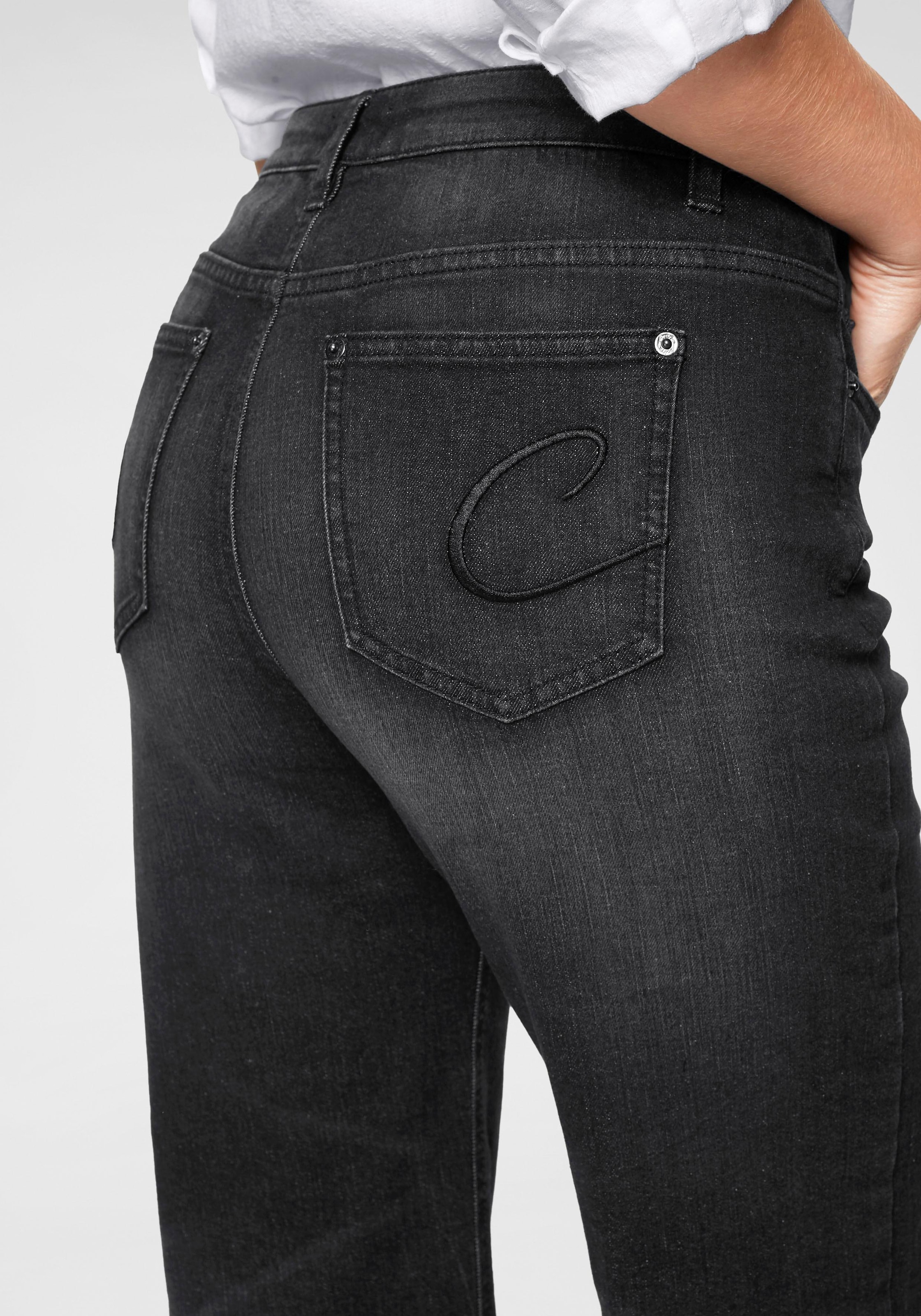 Sonderangebotsartikel Aniston CASUAL 7/8-Jeans, in Used-Waschung | BAUR kaufen