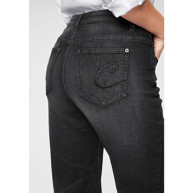Aniston CASUAL 7/8-Jeans, in Used-Waschung kaufen | BAUR | Weite Jeans