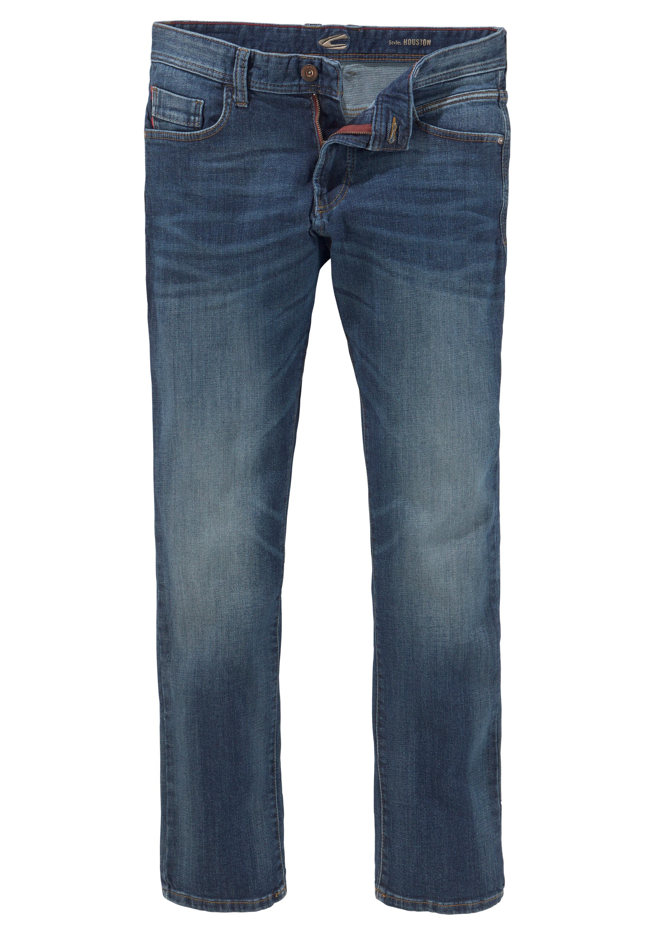 camel active Regular-fit-Jeans »HOUSTON«, im klassischen 5-Pocket-Stil