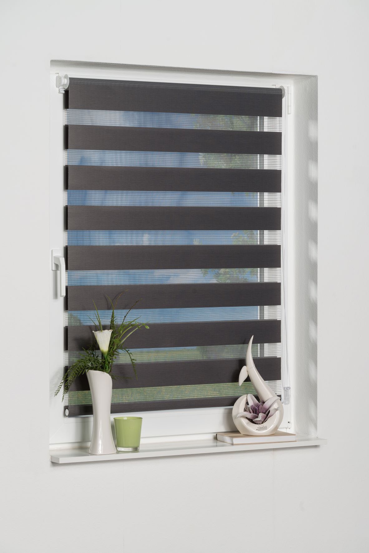 K-HOME Doppelrollo "Maringa Klemmfix" Lichtschutz ohne Bohren in verschiede günstig online kaufen