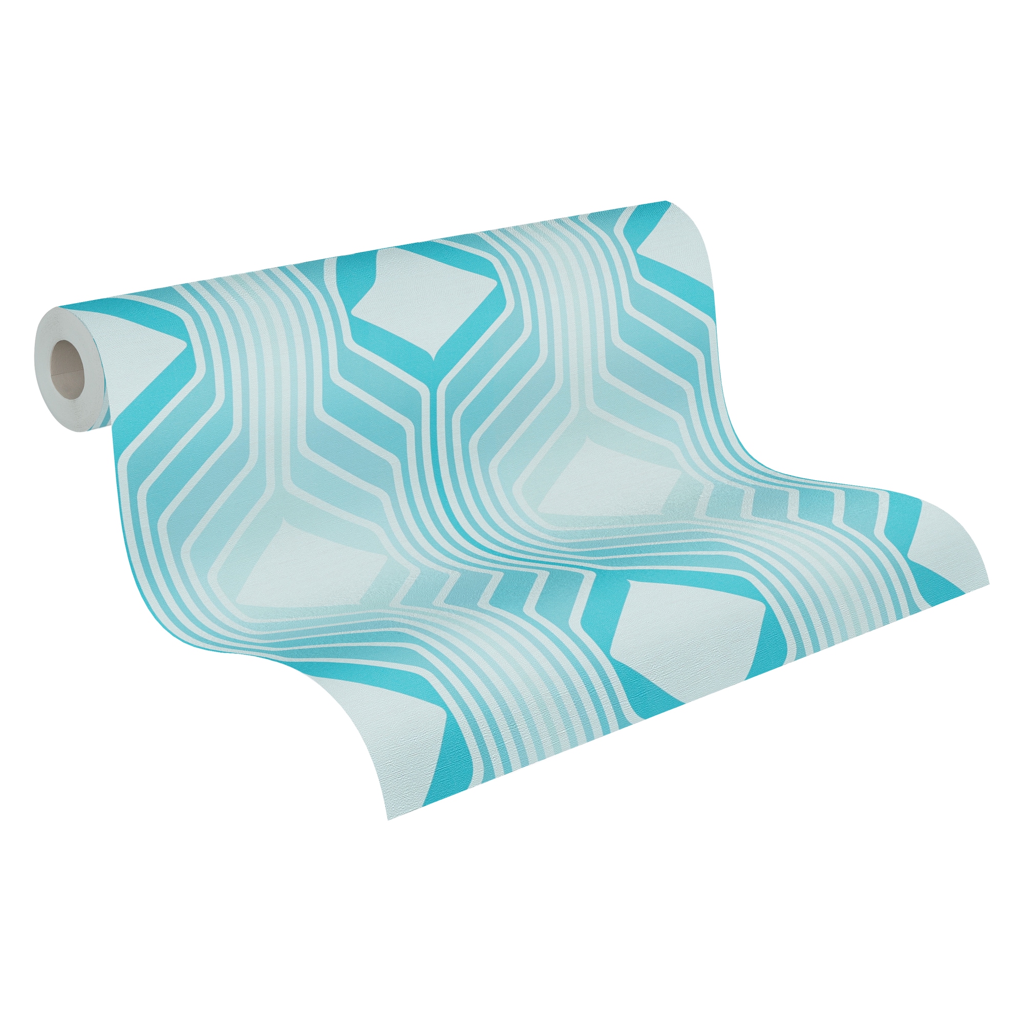 A.S. Création Vliestapete »Retro Chic 3D-Tapete Mustertapete Vintage 3D« matt strukturiert Vliestapete Kacheln für Schlafzimmer Küche Wohnzimmer 3D Design modern