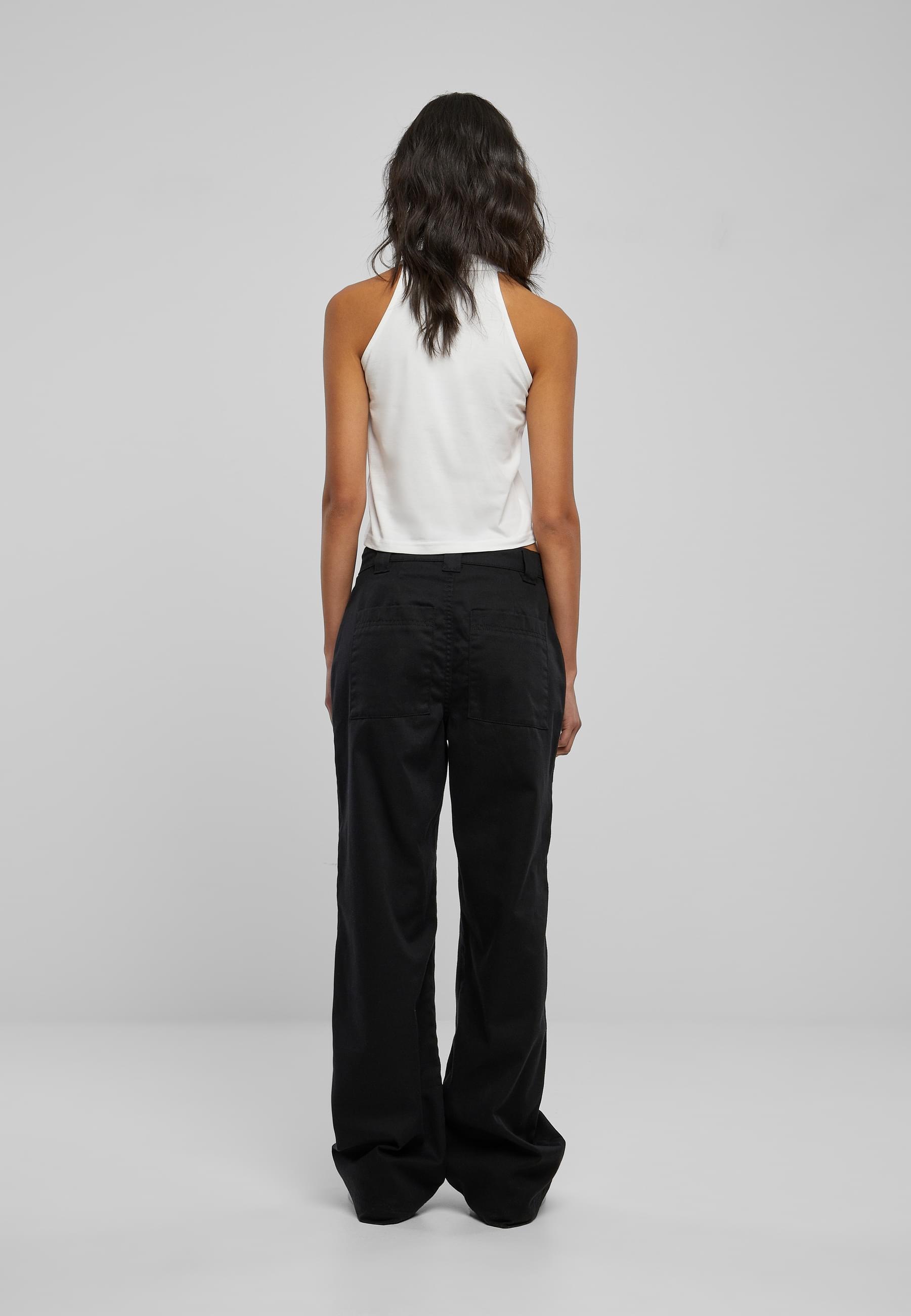 Miss Tee Muskelshirt »Miss Tee Damen Eye Roll Turtleneck Short Top« 1 Stk. tlg.