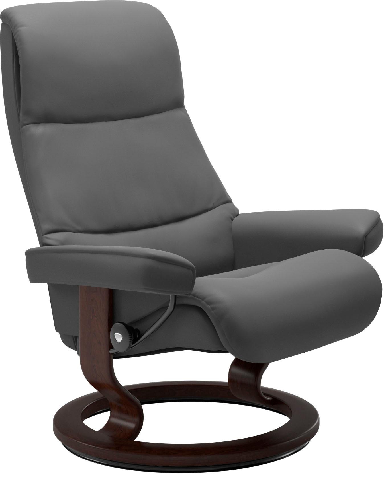 Stressless Relaxsessel "View", mit Classic Base, Größe L, Gestell Braun günstig online kaufen