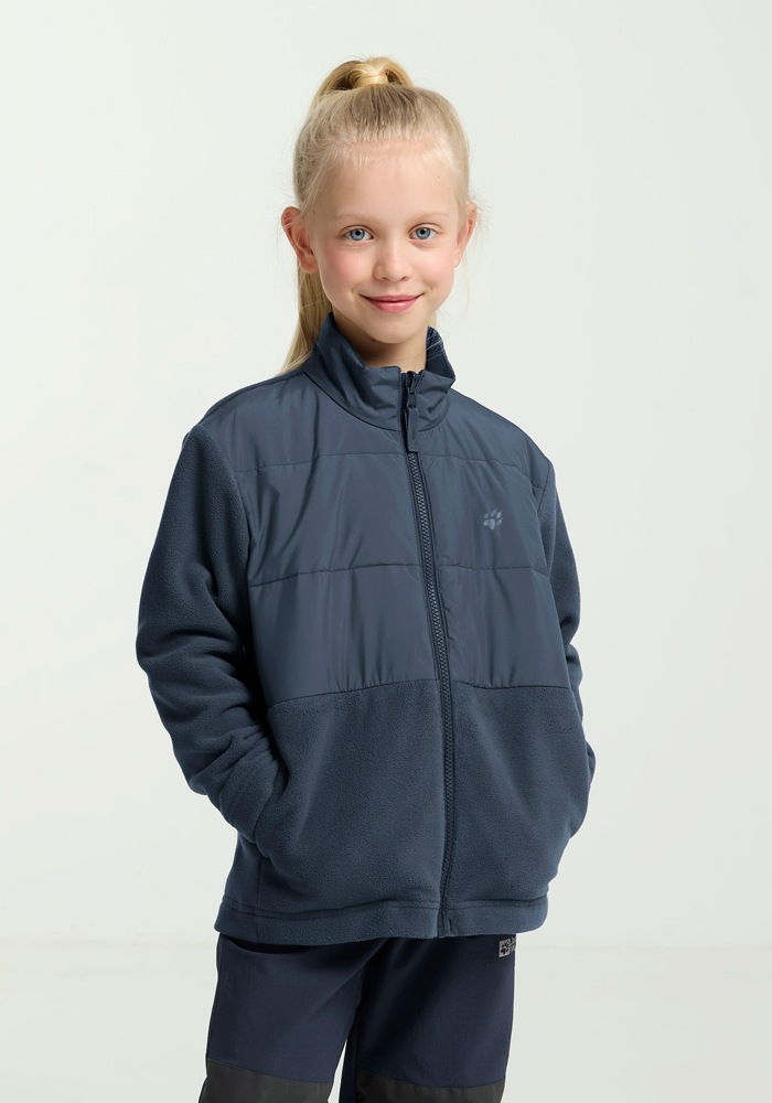 Jack Wolfskin 3-in-1-Funktionsjacke »HYBRID 3IN1 JACKET K«, 3in1, wasserdicht, Übergangsjacke