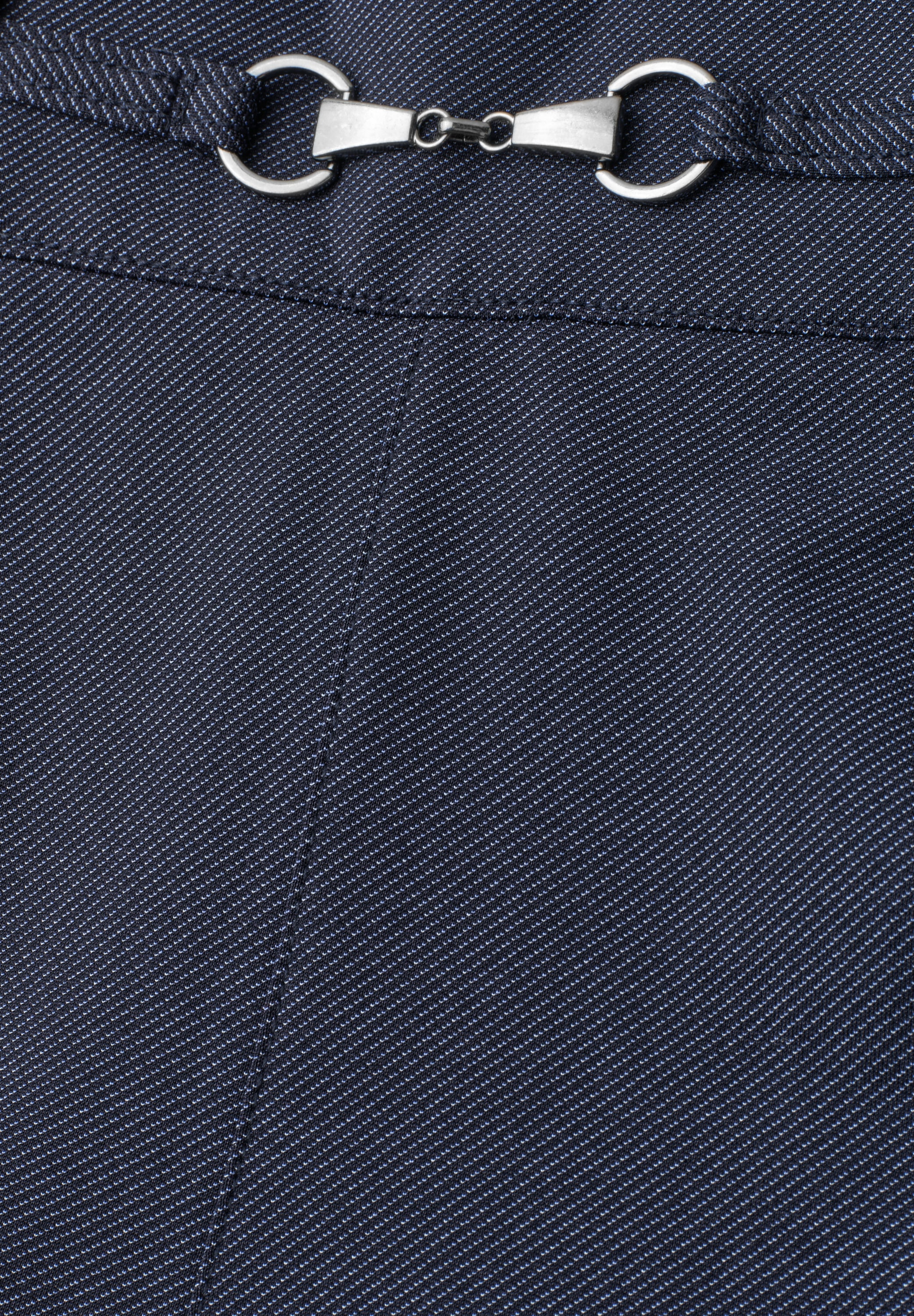 STREET ONE Stoffhose  mit Schnallen