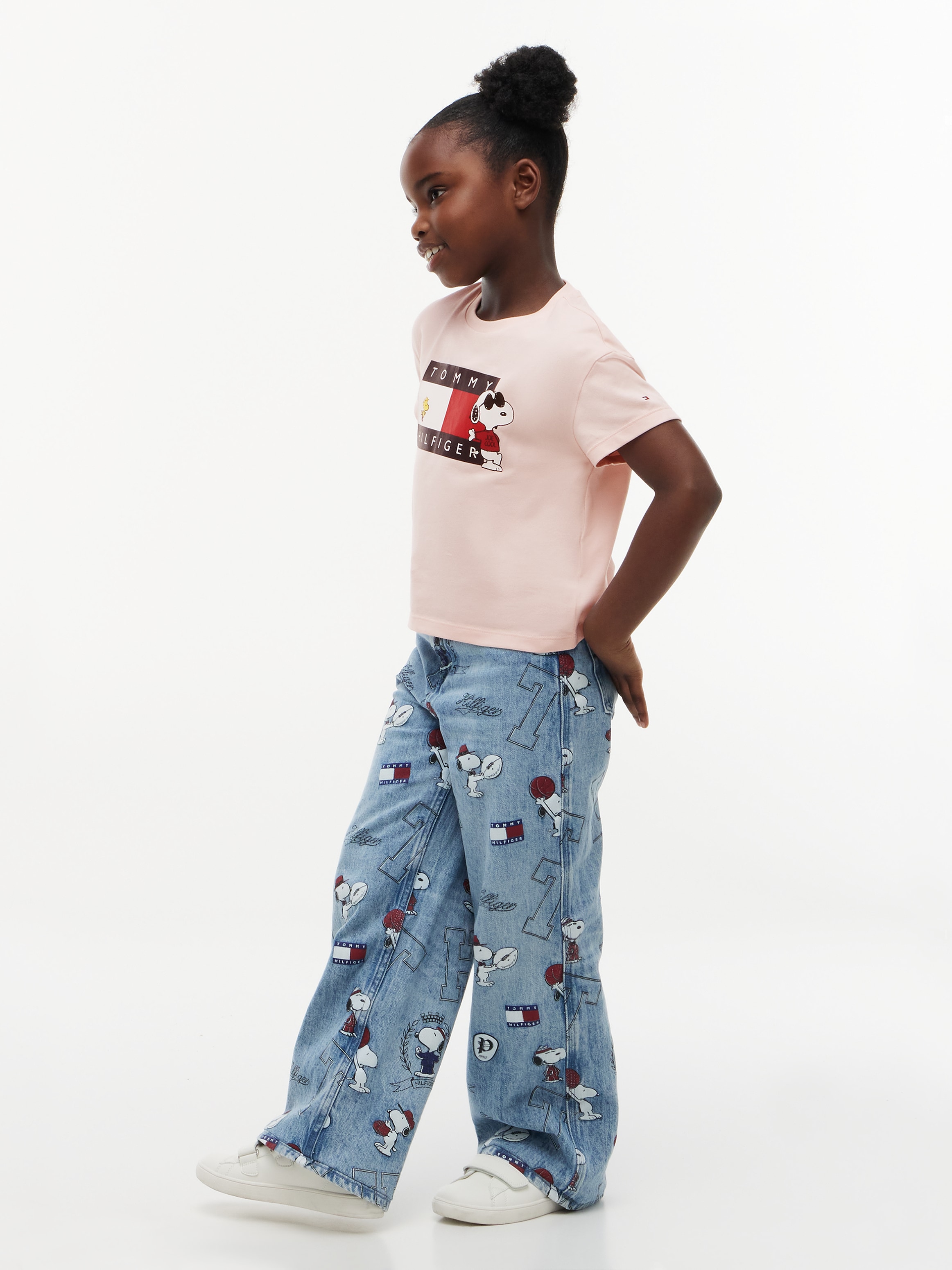 Tommy Hilfiger T-Shirt Peanuts-Druck, Regular Fit, Kinder bis 16 Jahre