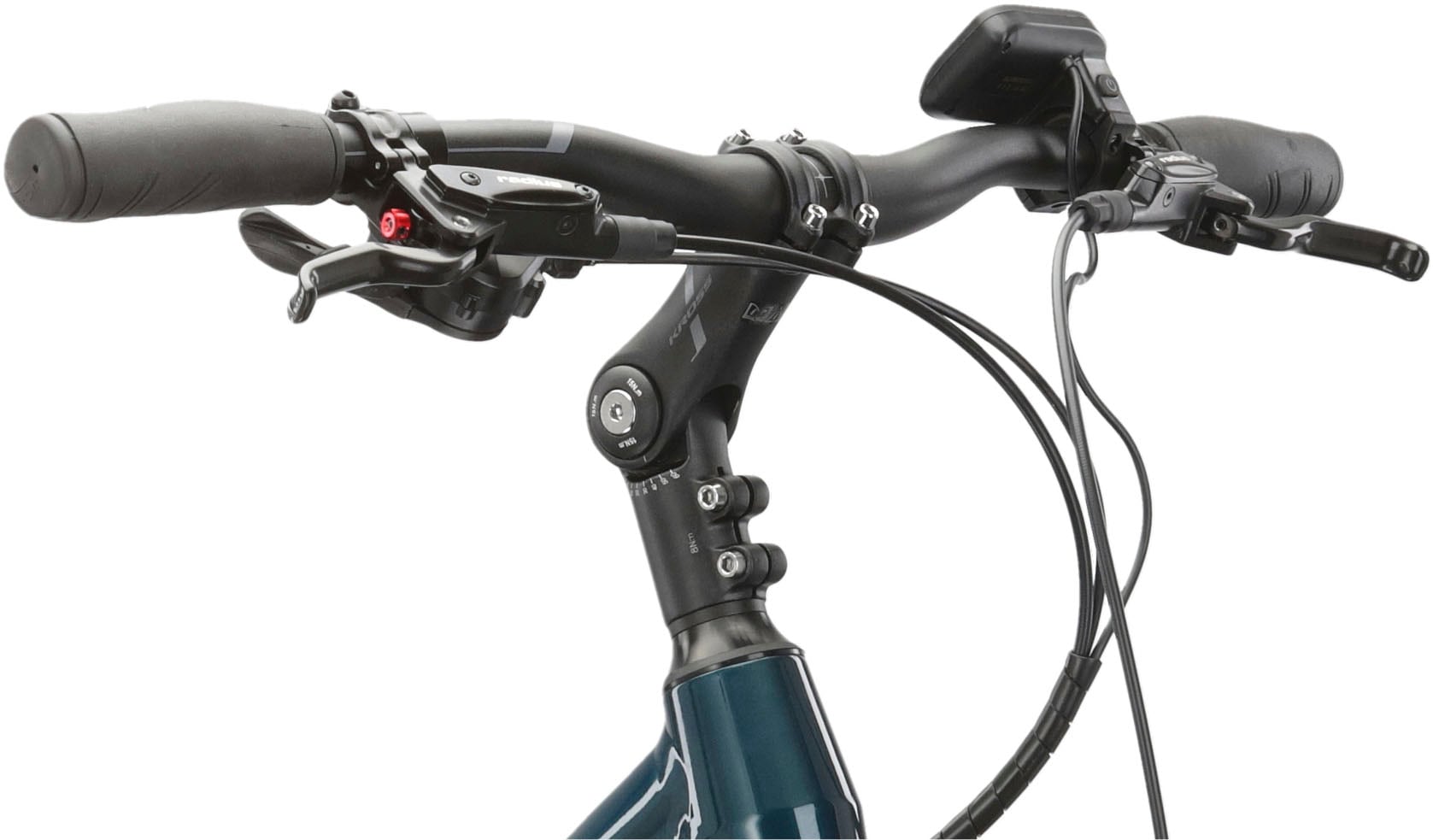 Kross E-Bike »KROSS E-Trekkingrad Damen Trans 5.0 28" türkis 9 Gänge«, 9 Gang, Shimano, ALIVIO M3100, Mittelmotor 250 W