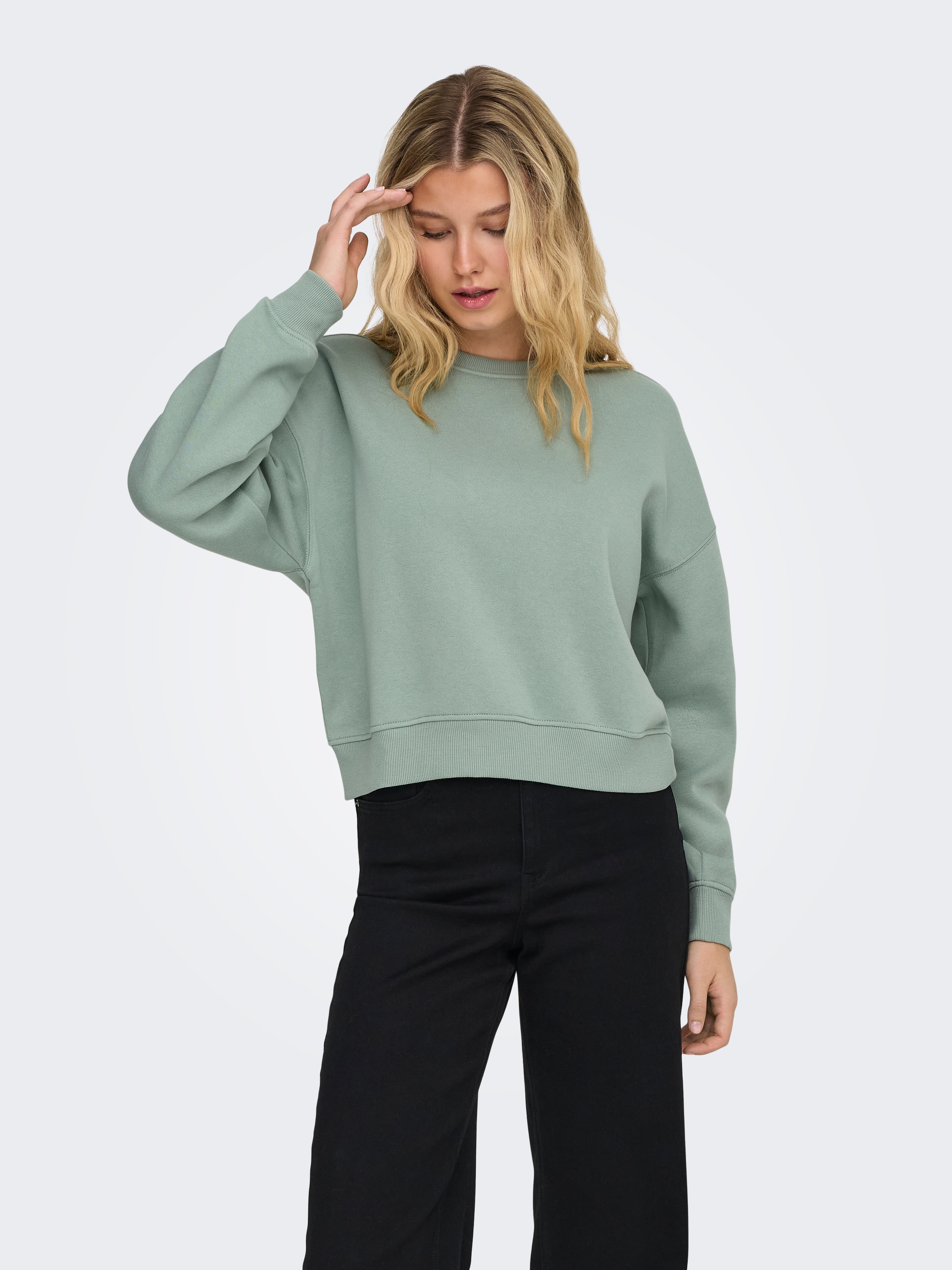 ONLY Sweatshirt "ONLBEST L/S CREW NECK SWT NOOS" günstig online kaufen