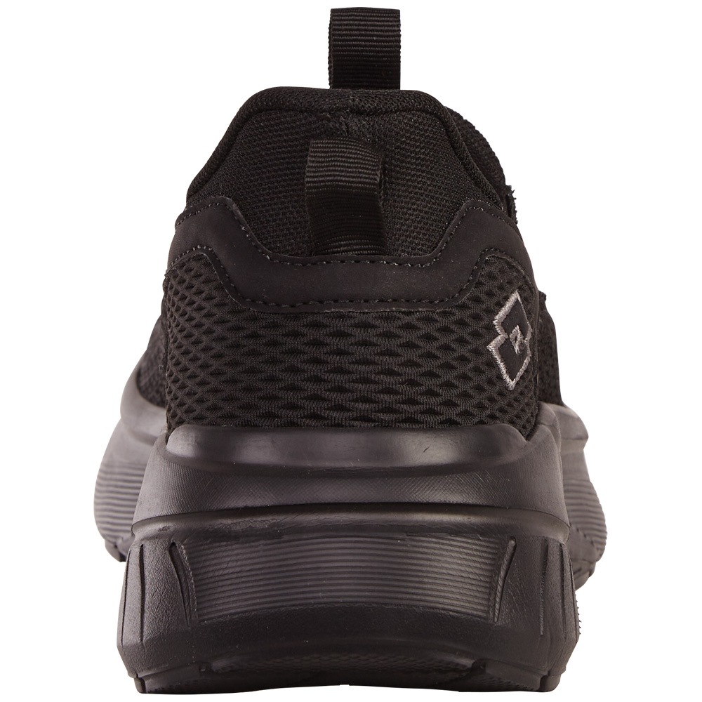 Sneaker LOTTO, Damen, Gr. 36, schwarz, Textil, unifarben, Schuhe Sneaker, - ohne Schnüren - einfach reinschlüpfen 6