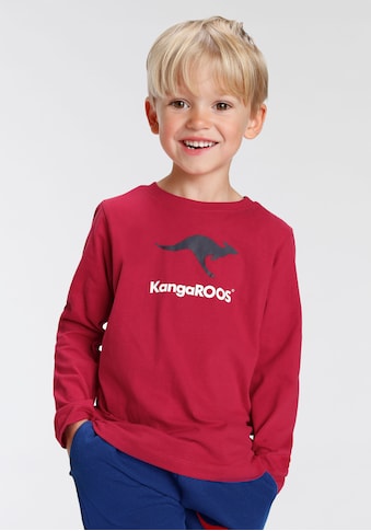 KangaROOS Langarmshirt »Basic Logo« kaufen
