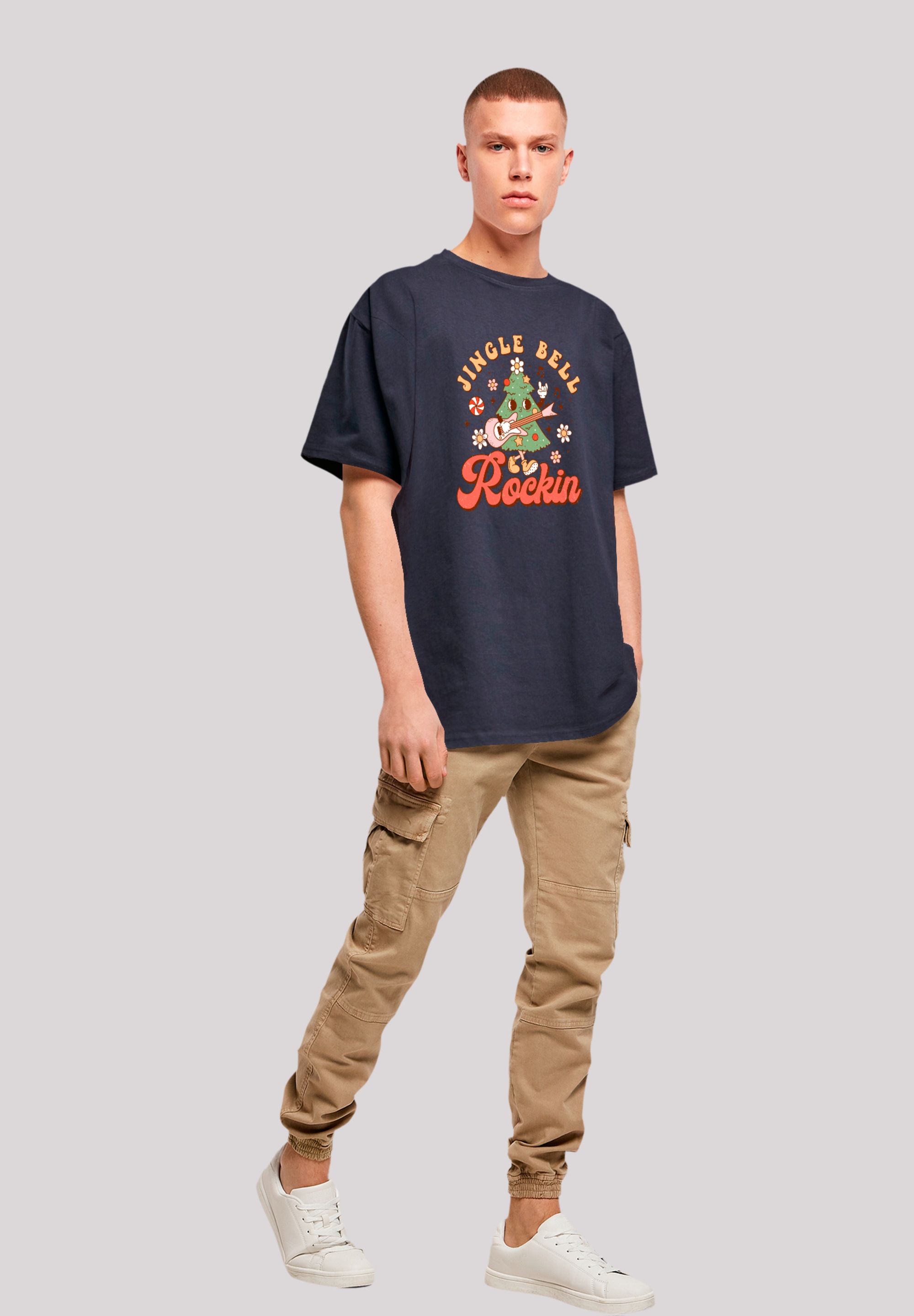 F4NT4STIC T-Shirt »Jingle Bell Rockin Weihnachten«, Premium Qualität, Weihnachts-Kollection