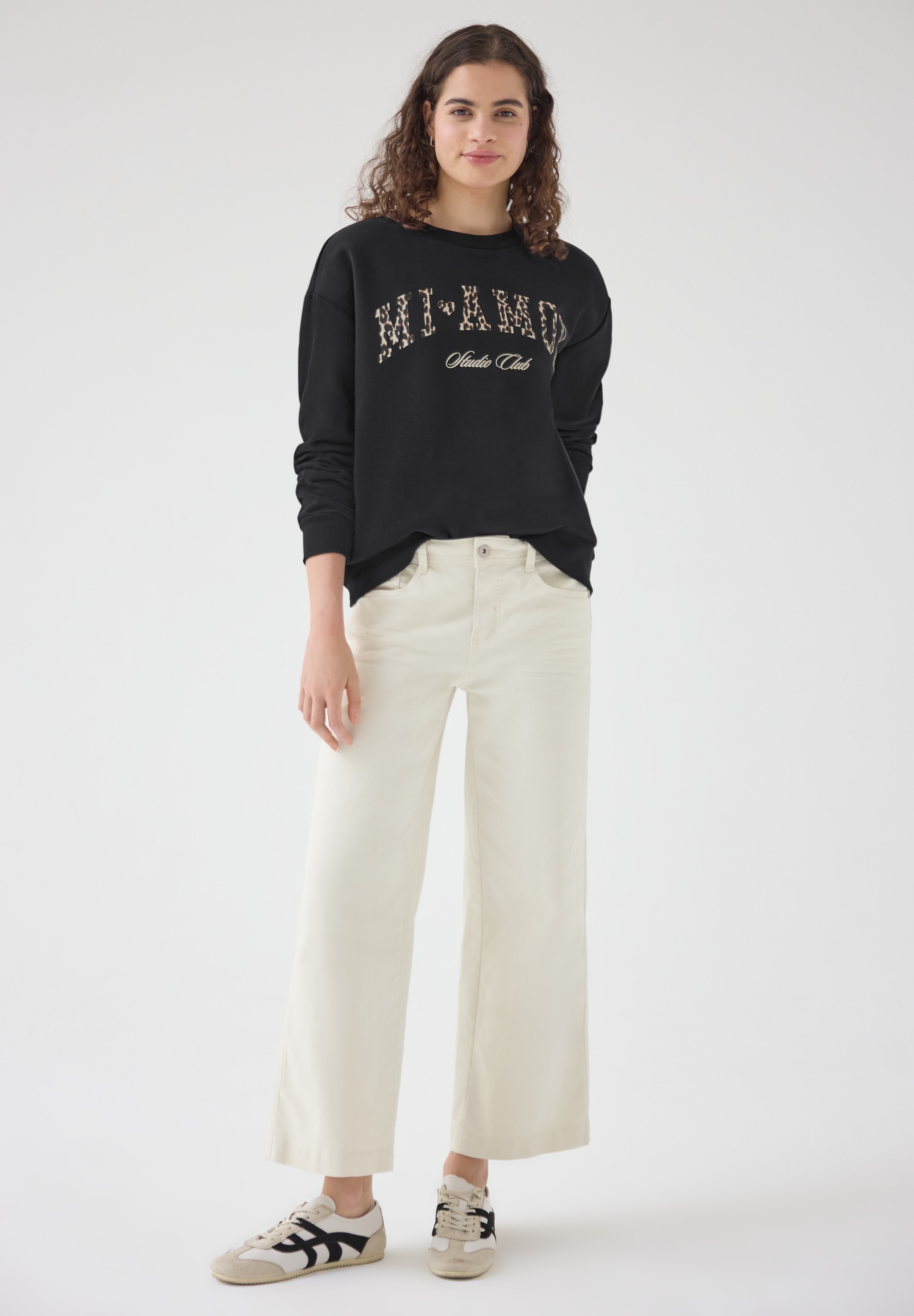 STREET ONE STUDIO Sweatshirt , mit Wording
