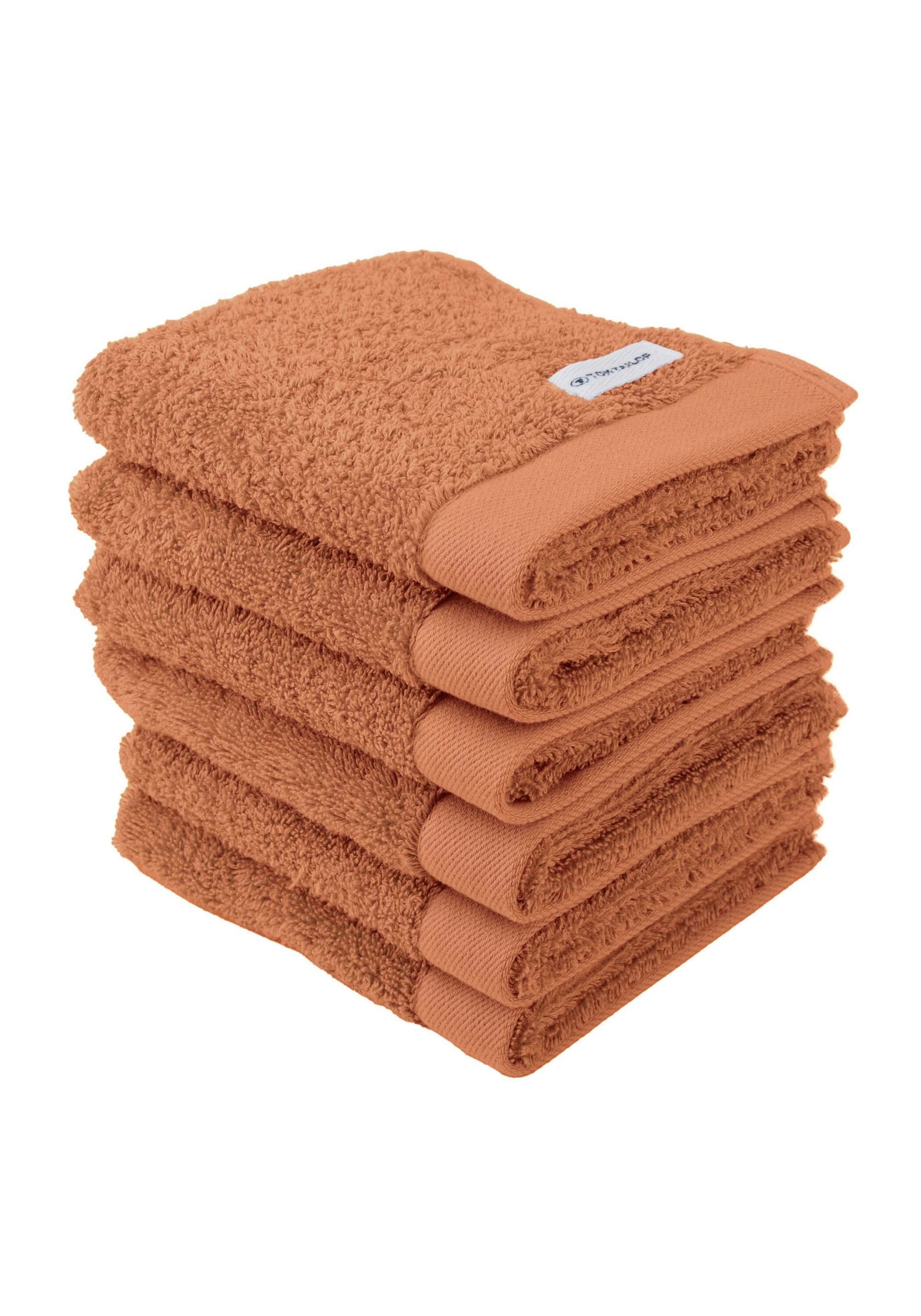 TOM TAILOR Gästehandtuch "Gästetuch Color Bath Guest Towel 6er Pack"