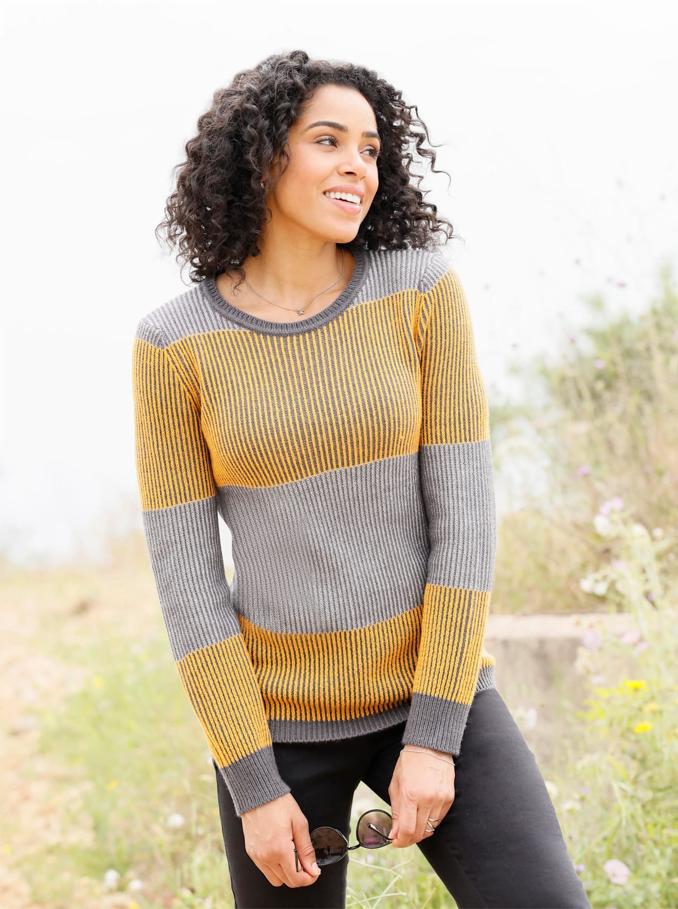 Classic Basics Strickpullover "Rundhals-Pullover" günstig online kaufen