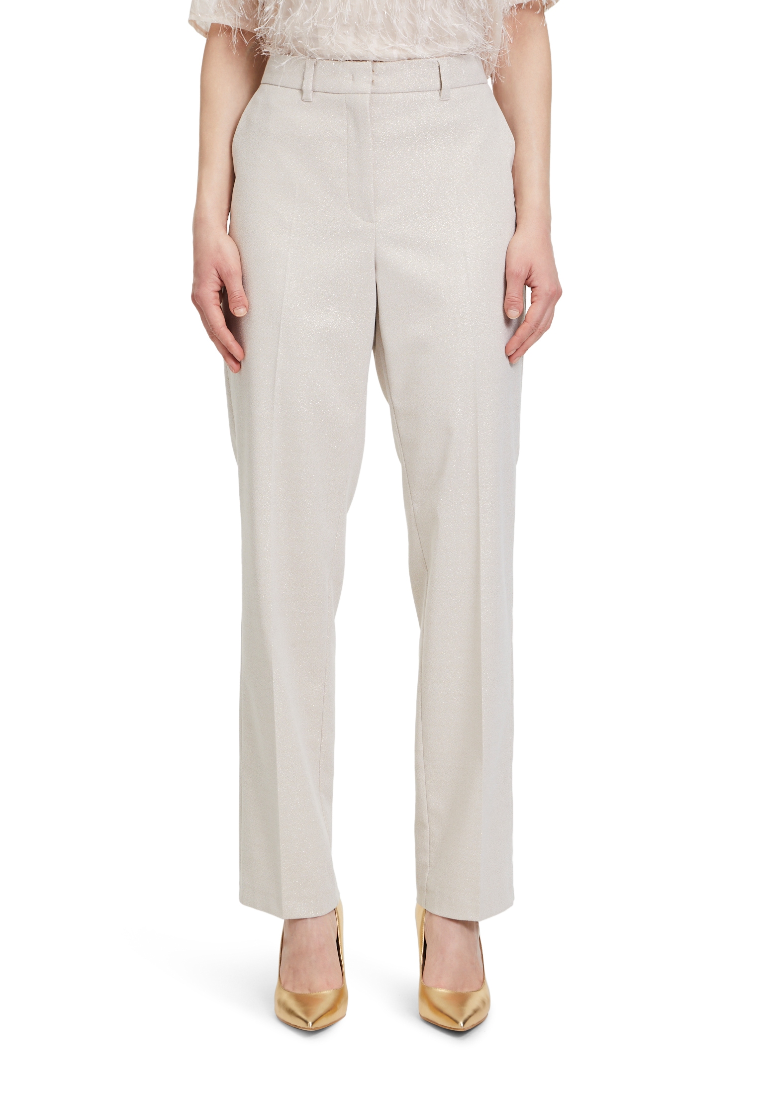 Betty&Co Anzughose "Damen im Glitzer-Look" Material günstig online kaufen