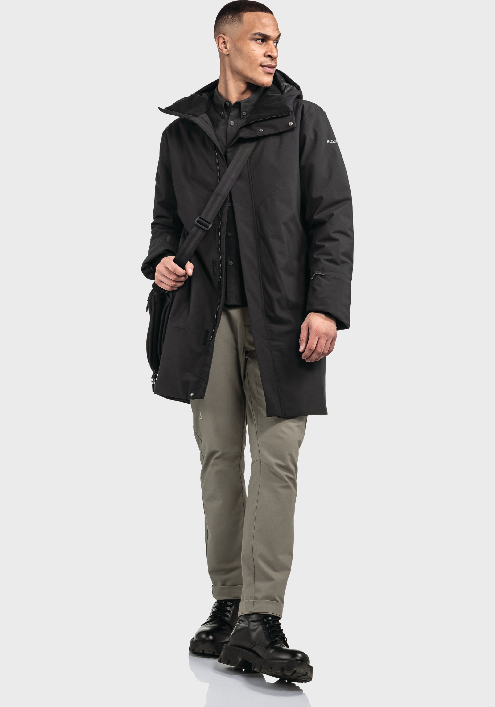 Schöffel Parka »Urban Ins Coat Style Gregale MNS«, mit Kapuze