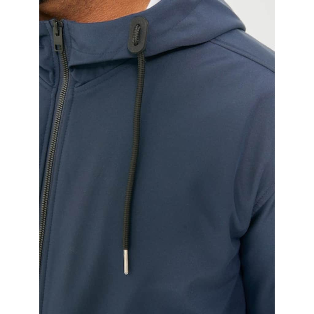 Jack & Jones PlusSize Softshelljacke »JJEBASIC SOFTSHELL HOOD NOOS PLS«, mit Kapuze