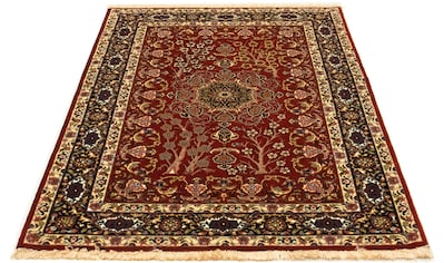 morgenland Teppich »Ghom Teppich handgeknüpft rot«, rechteckig, 7 mm Höhe, handgeknüpft kaufen