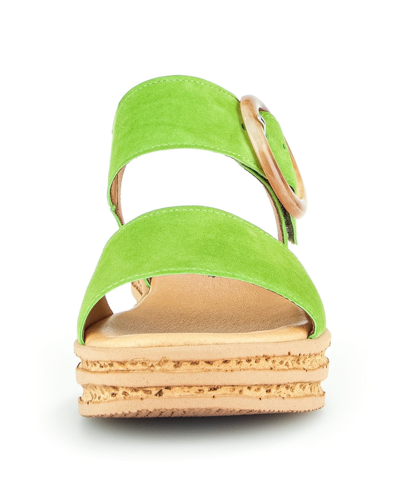 Gabor Keilsandalette, Plateau, Sommerschuh, Sandale mit trendigem Zierschnalle