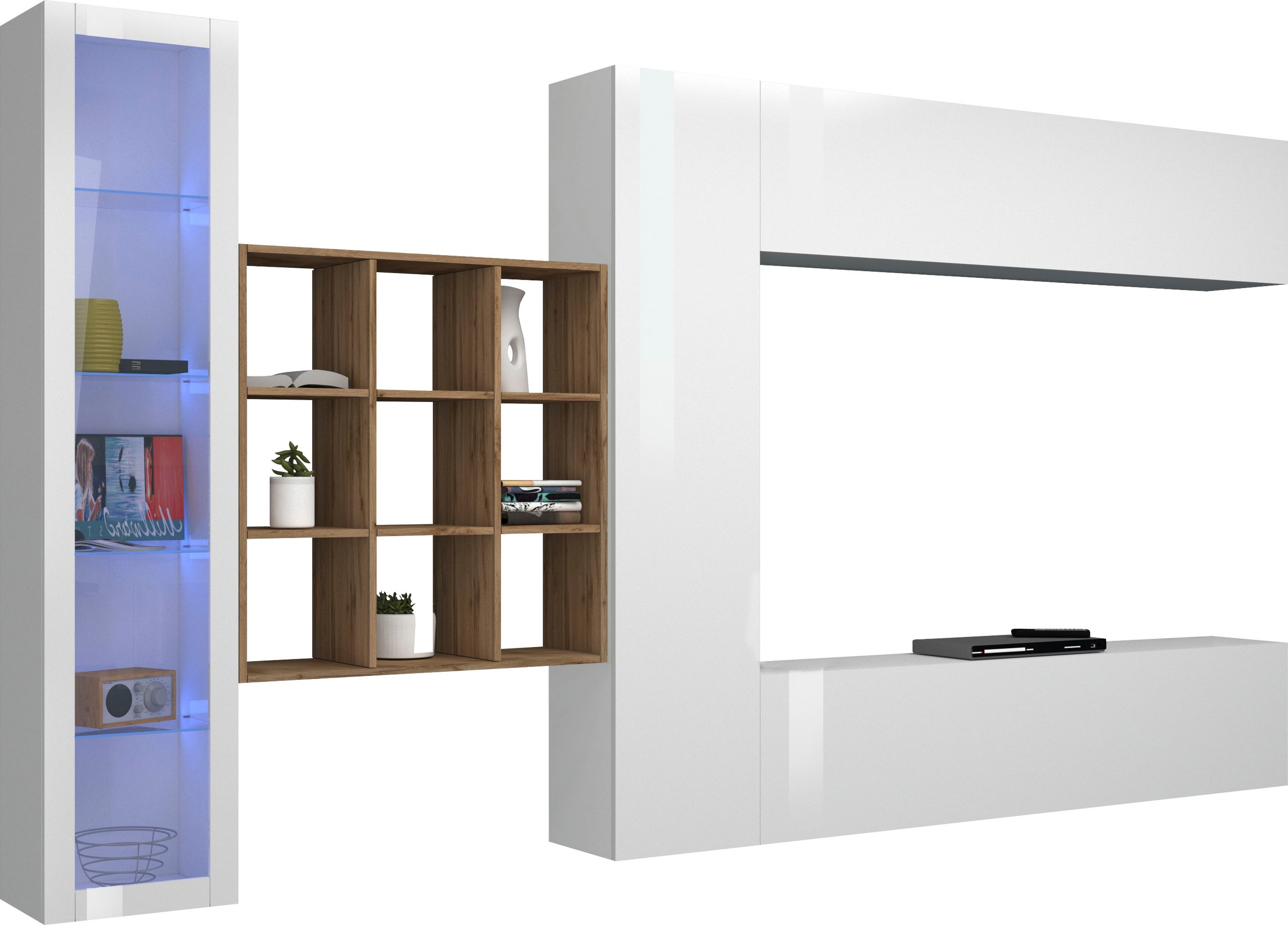 Home affaire Wohnwand "Maruska" 1 Stk. tlg. günstig online kaufen