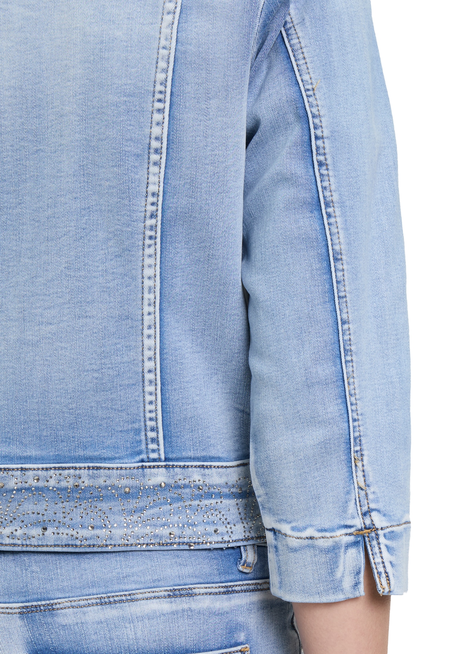 Betty Barclay Jackenblazer »Betty Barclay Damen Jeansjacke mit 3/4 Arm«, Knöpfe