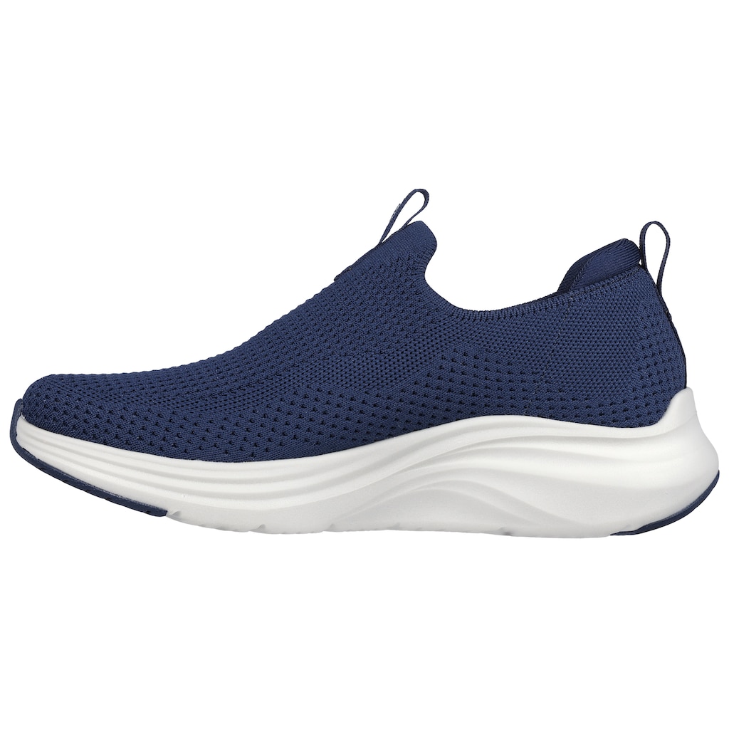 Skechers Slip-On Sneaker »VAPOR FOAM-TRUE CLASSIC«, Barfußschuh, Freizeitschuh, Komfortschuh mit gepolstertem Schaftrand