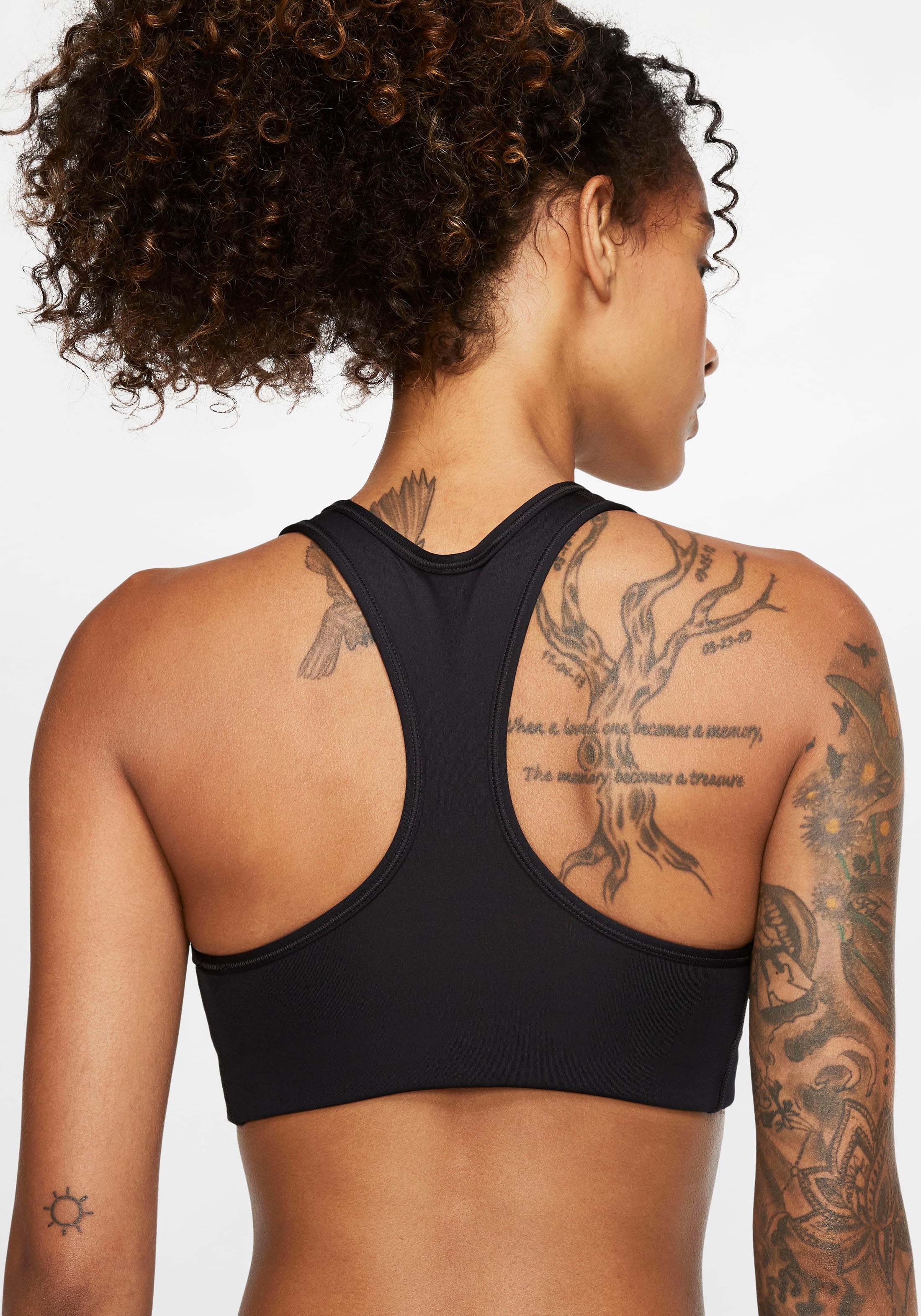 Nike Sport-BH "Dri-FIT Swoosh Womens Medium-Support 1-Piece Pad Sports Bra" günstig online kaufen