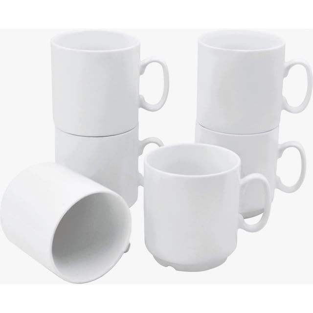 Retsch Arzberg Becher »ROBERT«, (Set, 6 tlg., 6teilig), stapelbar,  platzsparend, 6-teilig, 300ml bestellen | BAUR