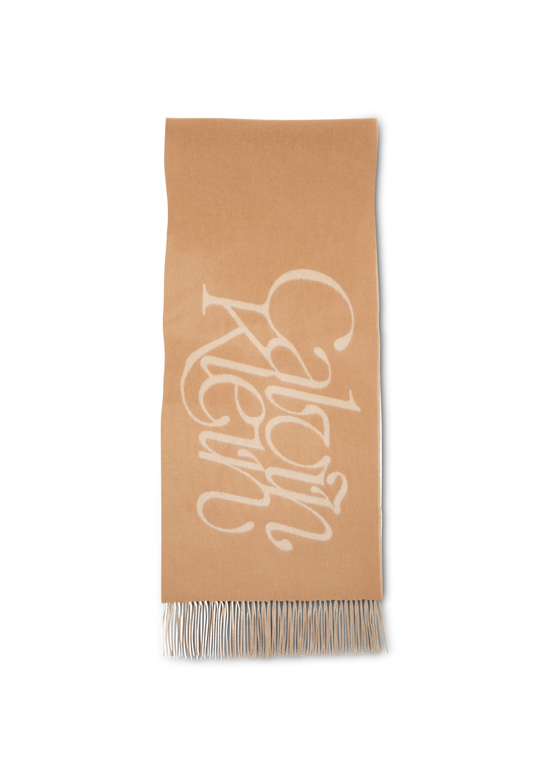 Calvin Klein Modetuch "SCRIPTED LOGO BRUSHED WOOL SCARF", Perfekt für den A günstig online kaufen