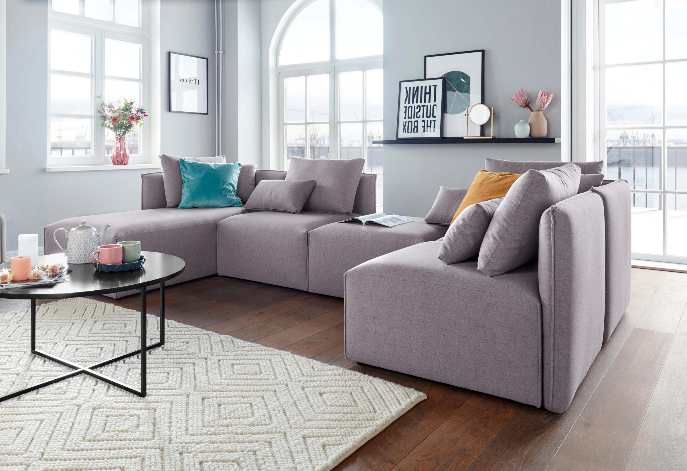 Thumbnail - OTTO home Ecksofa "Nöre L-Form" 3 Teile, in vielen Bezugsqualitäten und Farben. Modulteile s. "Nöre"