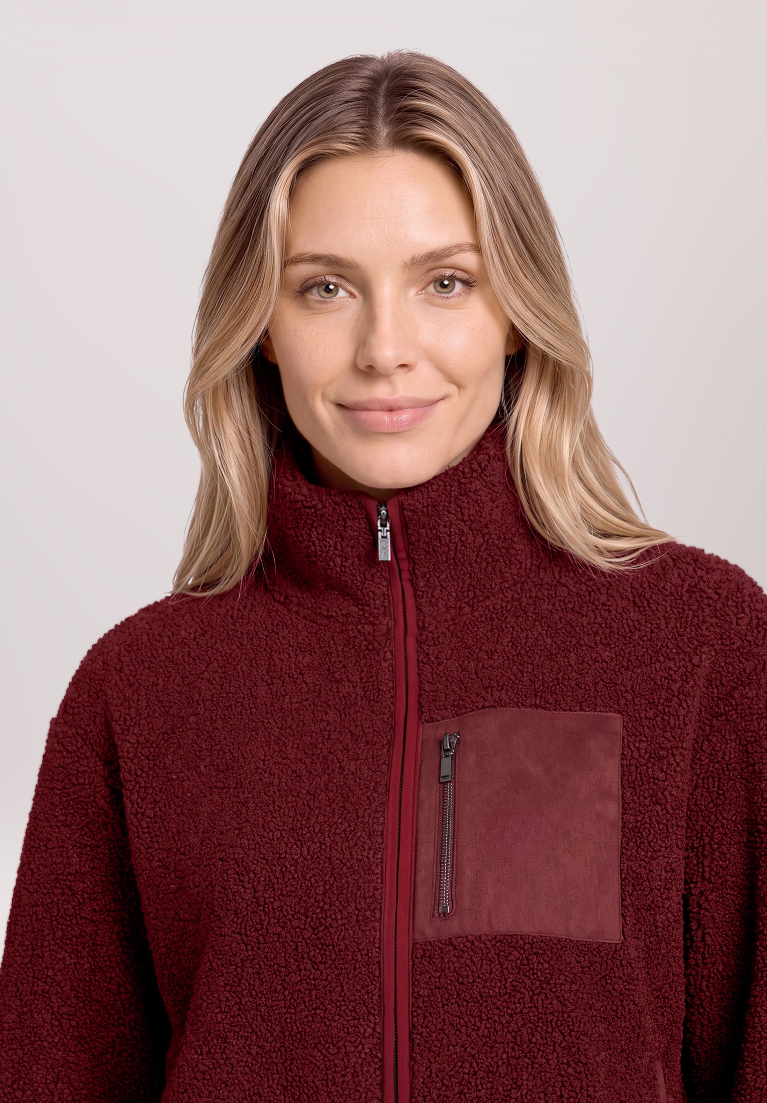 Betty&Co Sweatjacke »Damen mit Reißverschluss«