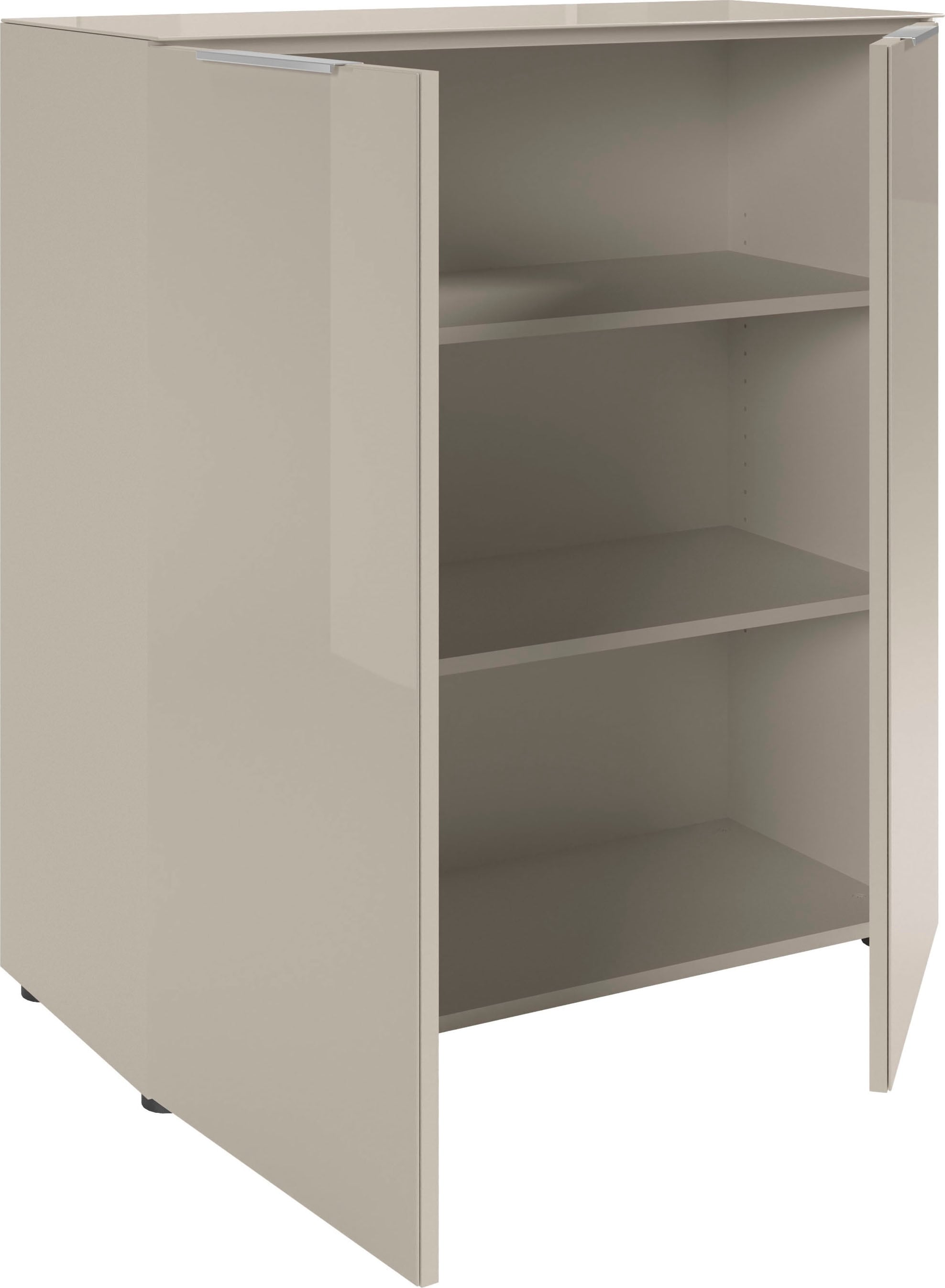 HBZ Kommode »Santorin, BxHxT 90x99x40 cm«, (1 St.), Breite 90cm, Softclose für Türen, Melaminbeschichtung