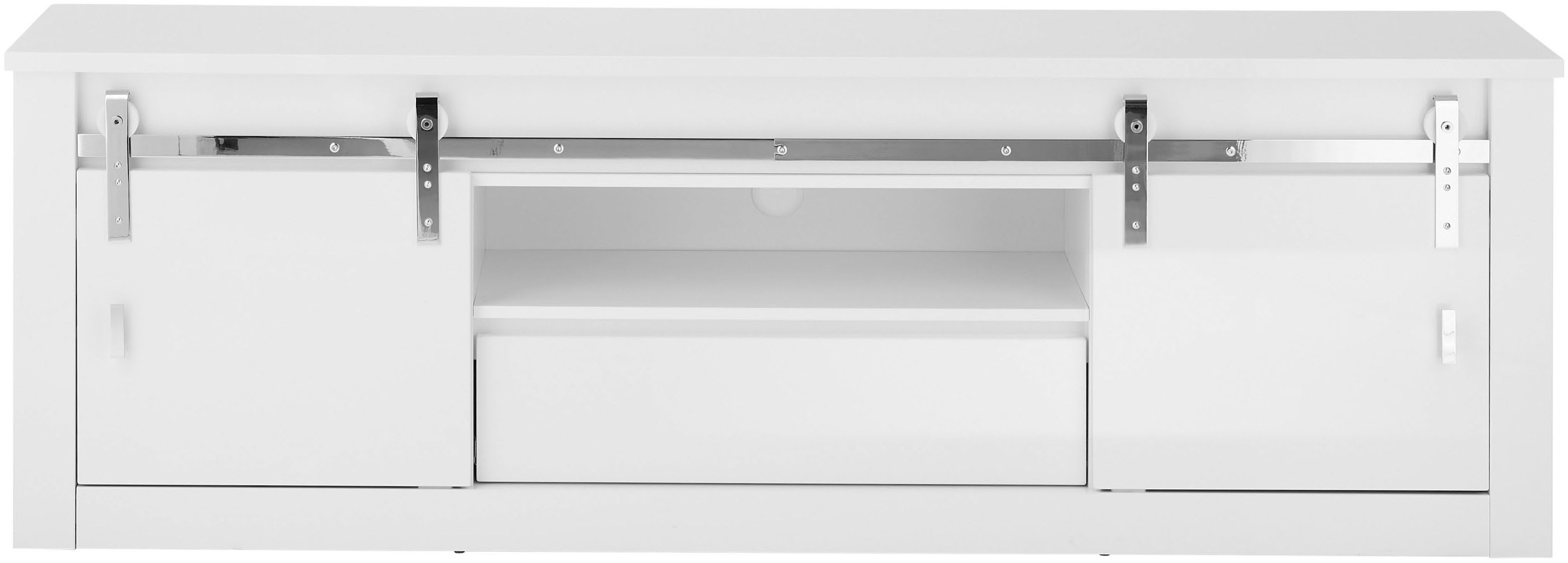 Thumbnail - Home affaire Lowboard "Daytona, moderner TV-Unterschrank, Kommode in Weiß Hochglanz"