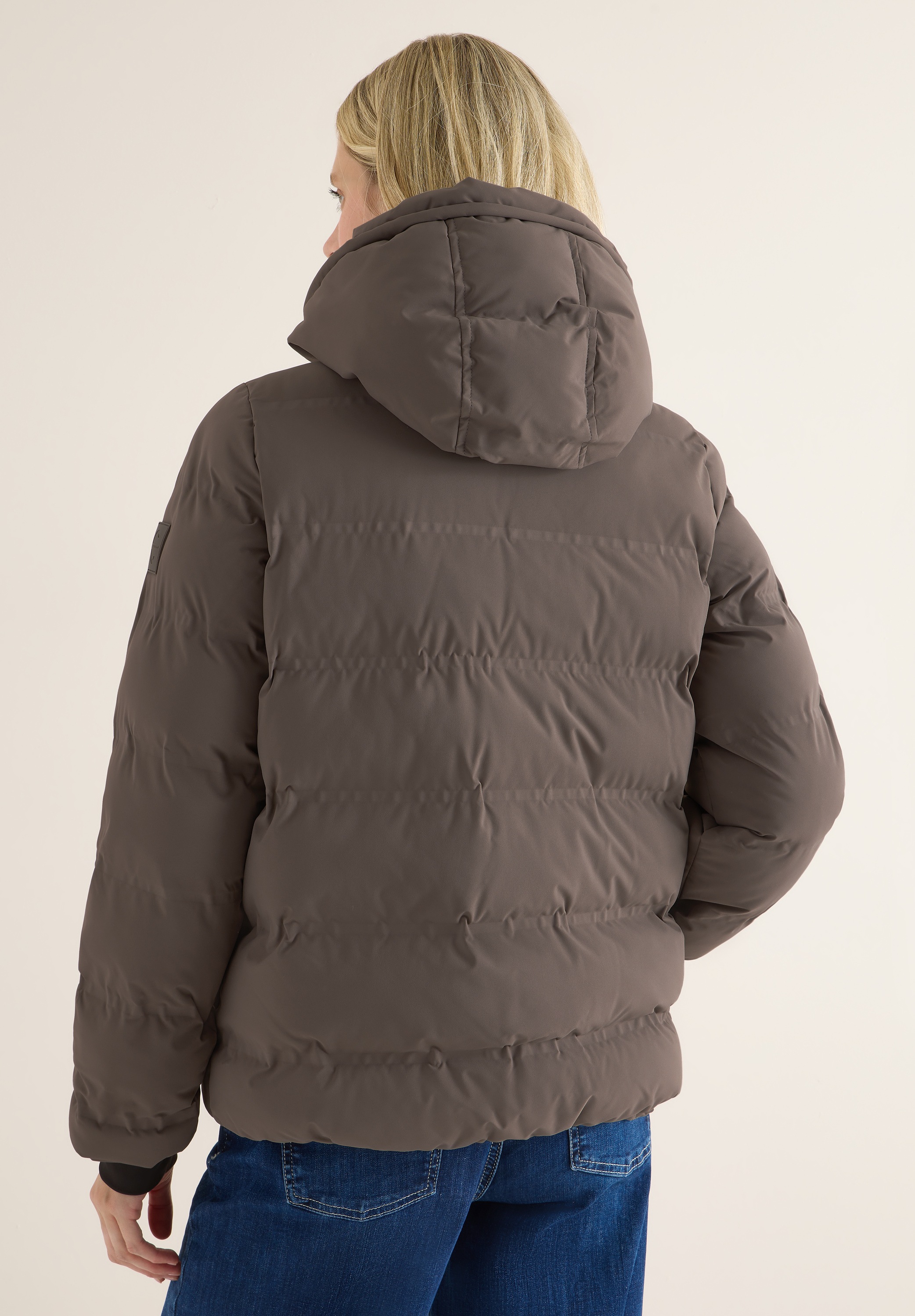 Cecil Steppjacke, mit Kapuze, mit moderner Steppung