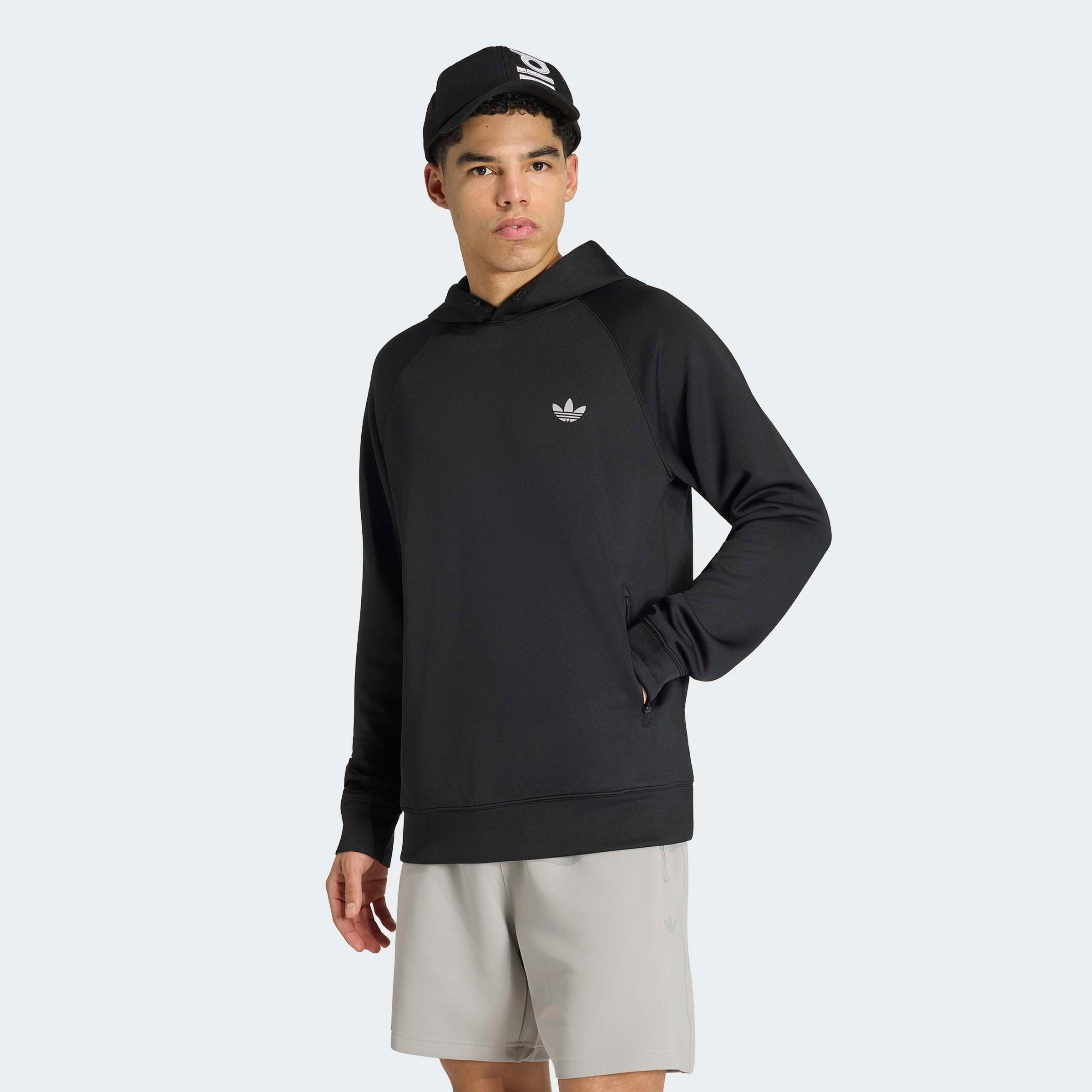 adidas Originals Kapuzensweatshirt »TREFOIL ESSENTIALS SPACER HOODIE«, mit Kapuze, ohne Verschluss, in normaler Länge
