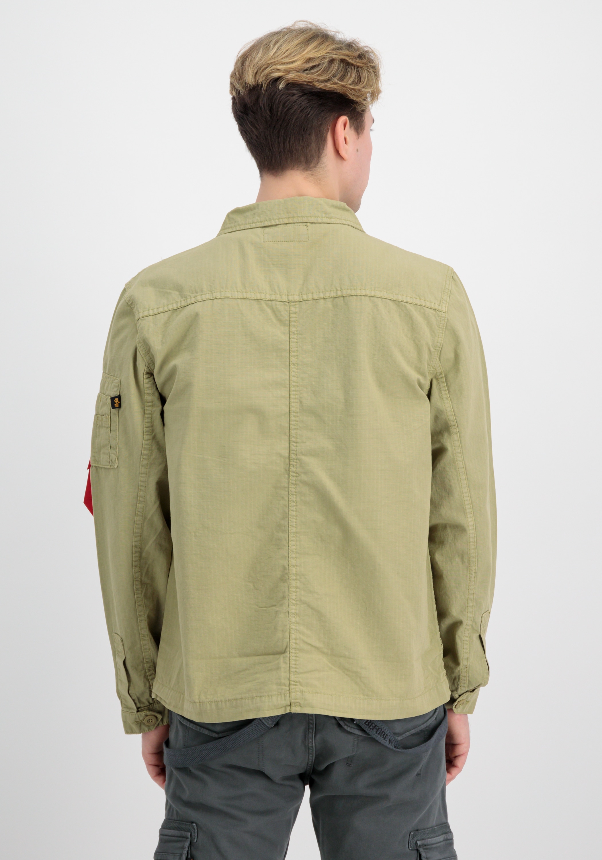 Alpha Industries Hemdjacke »ALPHA INDUSTRIES Men - Overshirts Ripstop Cargo Overshirt«