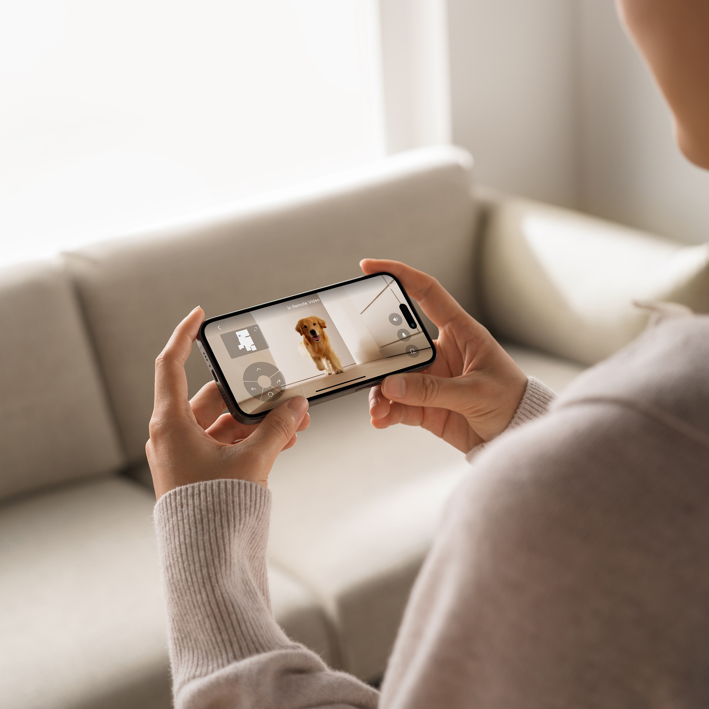 DJI Saugroboter »DJI ROMO S« Weißer Saugroboter mit weißer Station und App-Steuerung