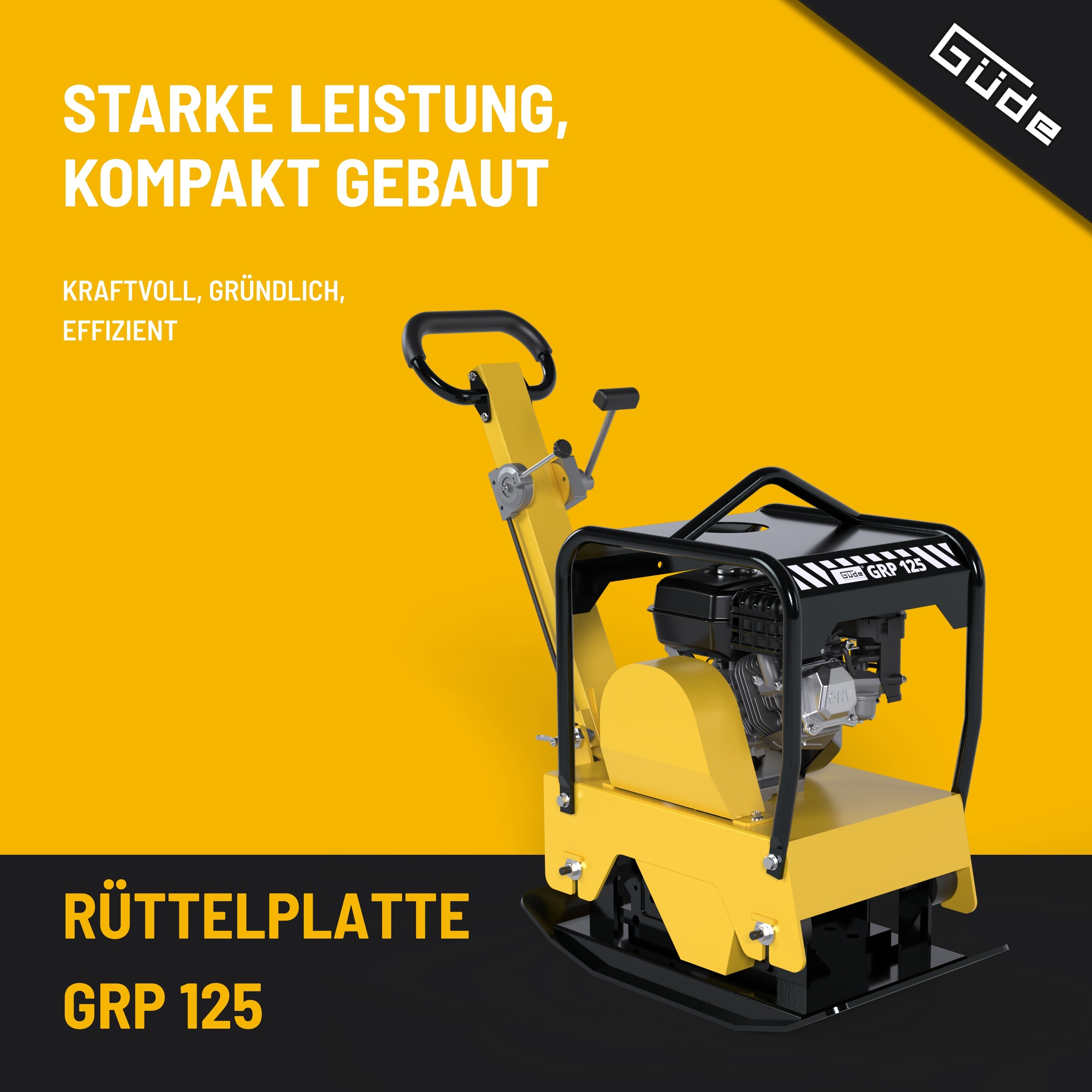 Güde Rüttelplatte »GRP 125«