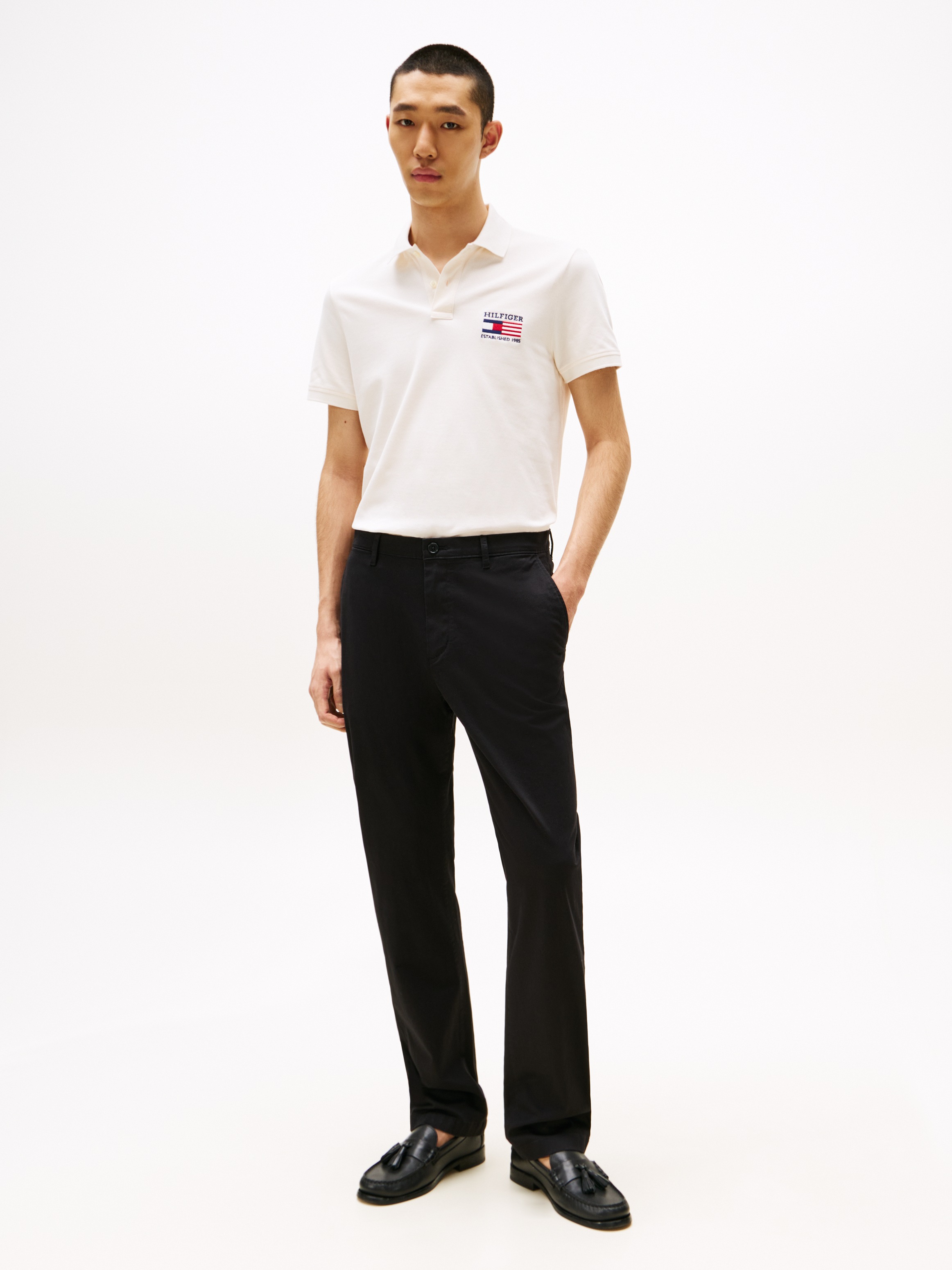 Tommy Hilfiger Poloshirt "HILFIGER FLAG REG POLO" günstig online kaufen