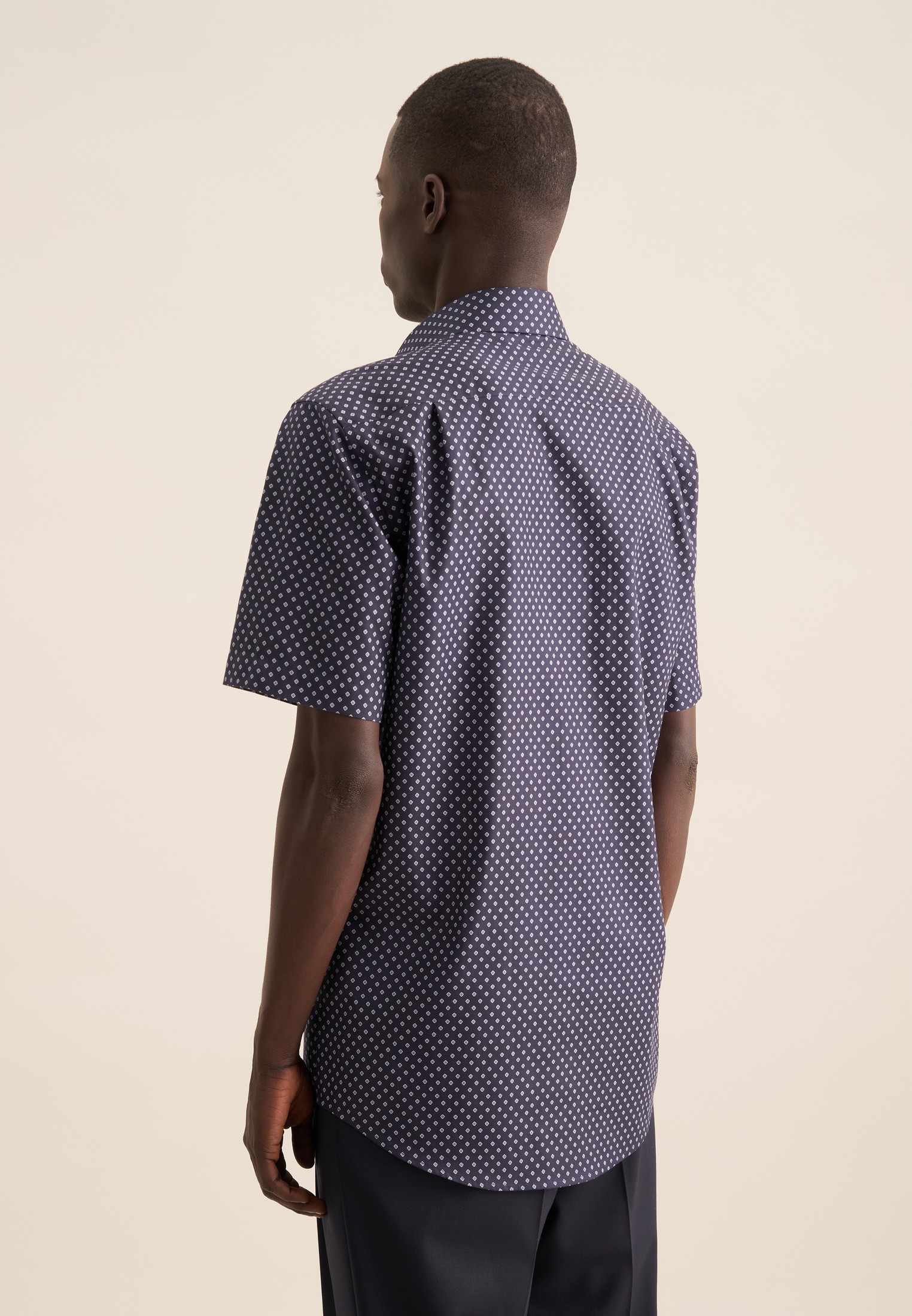 seidensticker Businesshemd "Regular" Regular 1/2 Kentkragen Druck günstig online kaufen