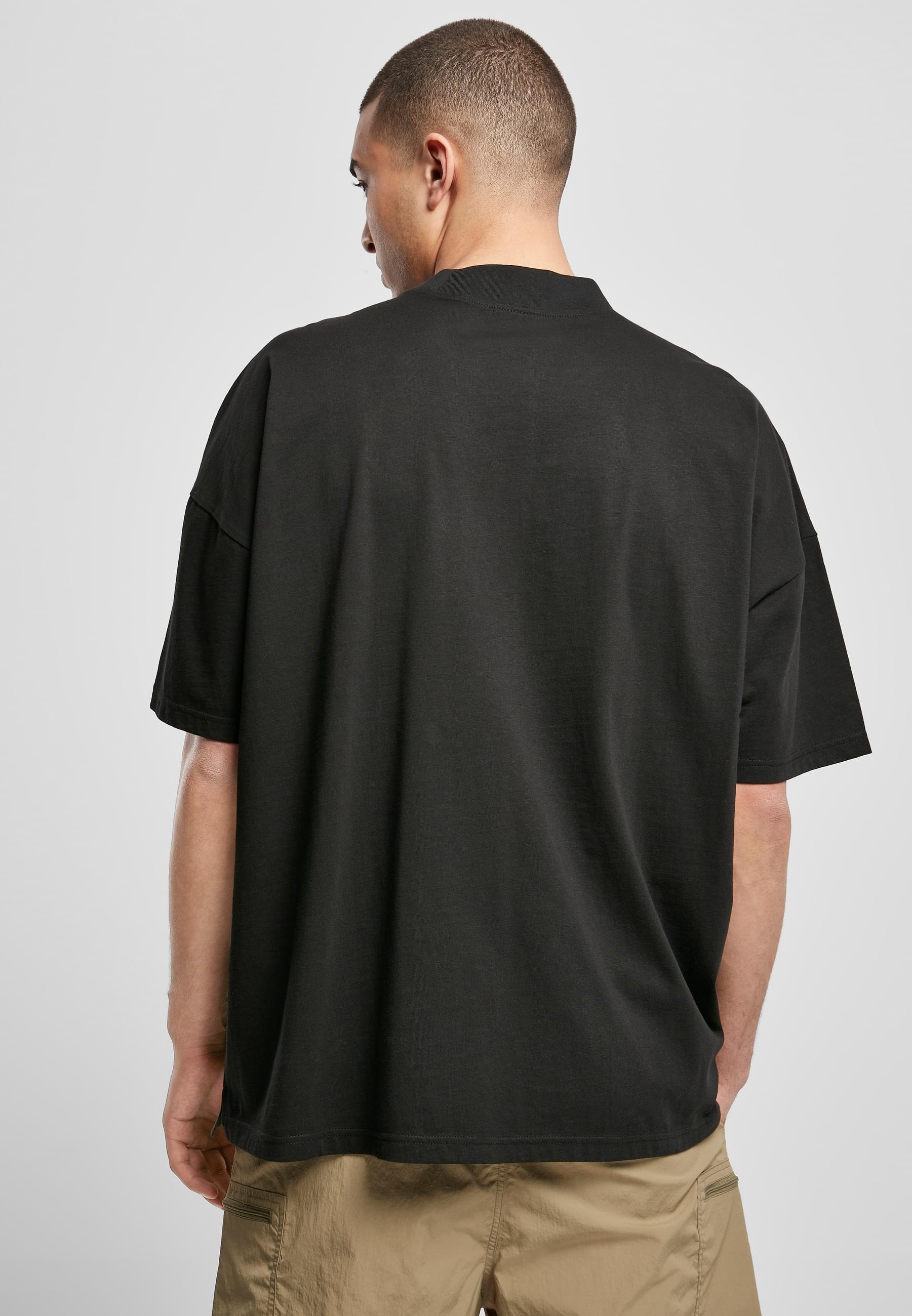 URBAN CLASSICS T-Shirt »Urban Classics Herren Oversized Mock Neck Tee«, (1 tlg.)